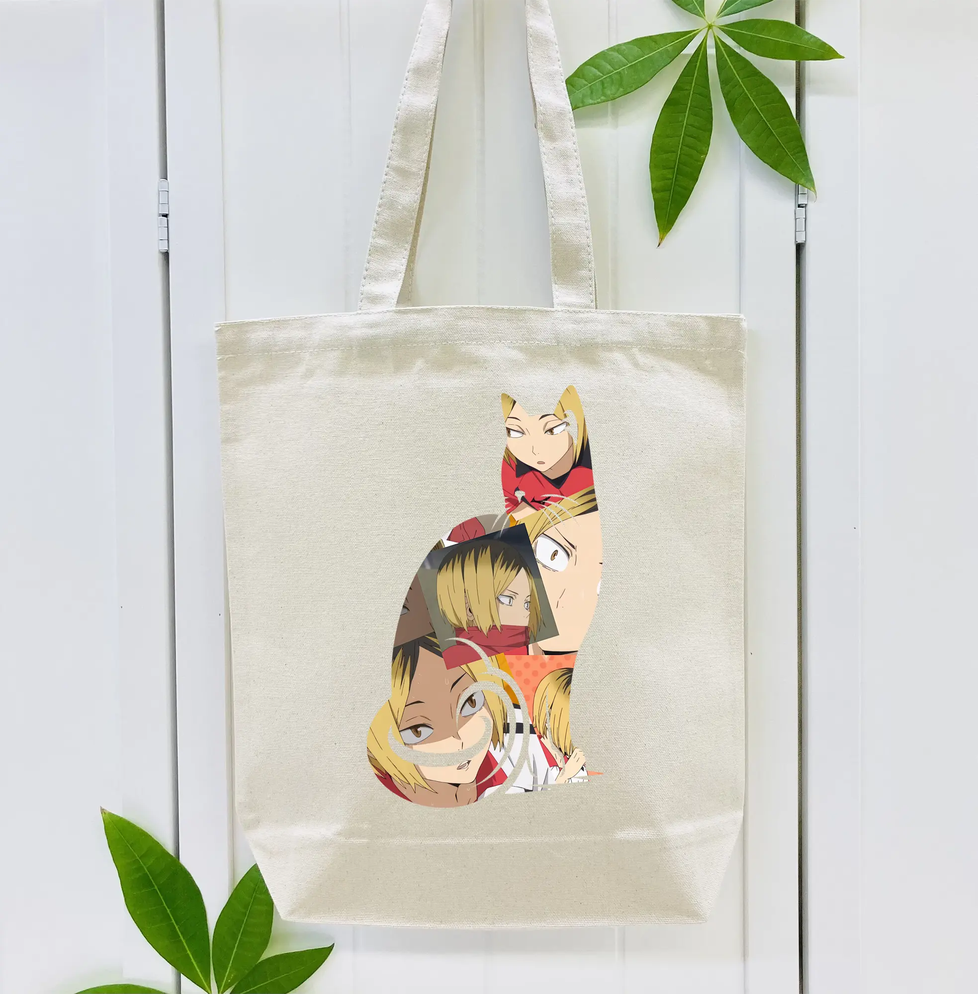 縦型キャンバス手提げバッグ（トートバッグ） ・ キャンバス素材 ・ ショッピング用 ・ 軽量 丈夫 お手入れ簡単