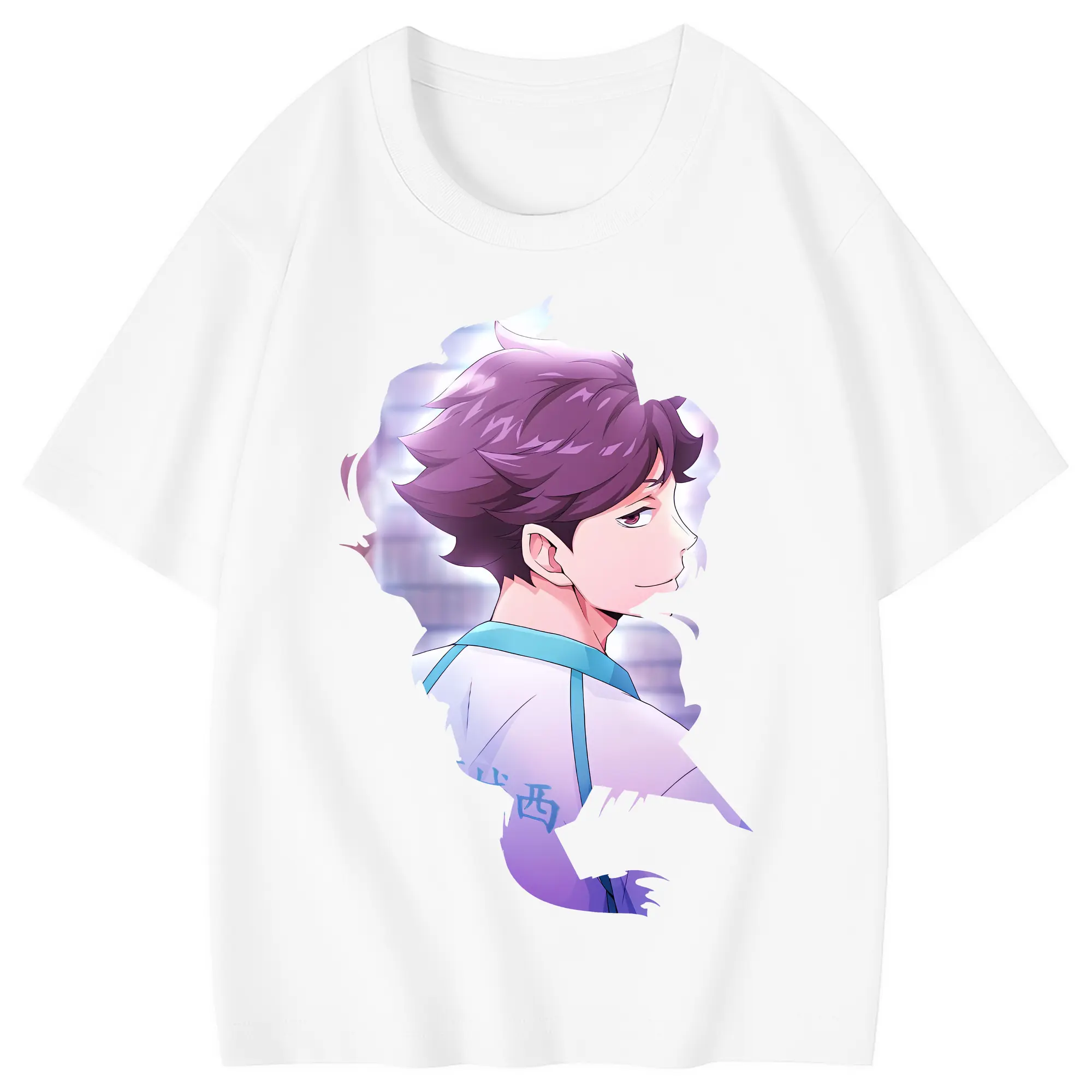 ハイキュー!! グッズ,及川徹 - 綿100％ キッズTシャツ ・ フロントプリント ・ 快適 通気性 ・ スポーツ カジュアル 散歩用