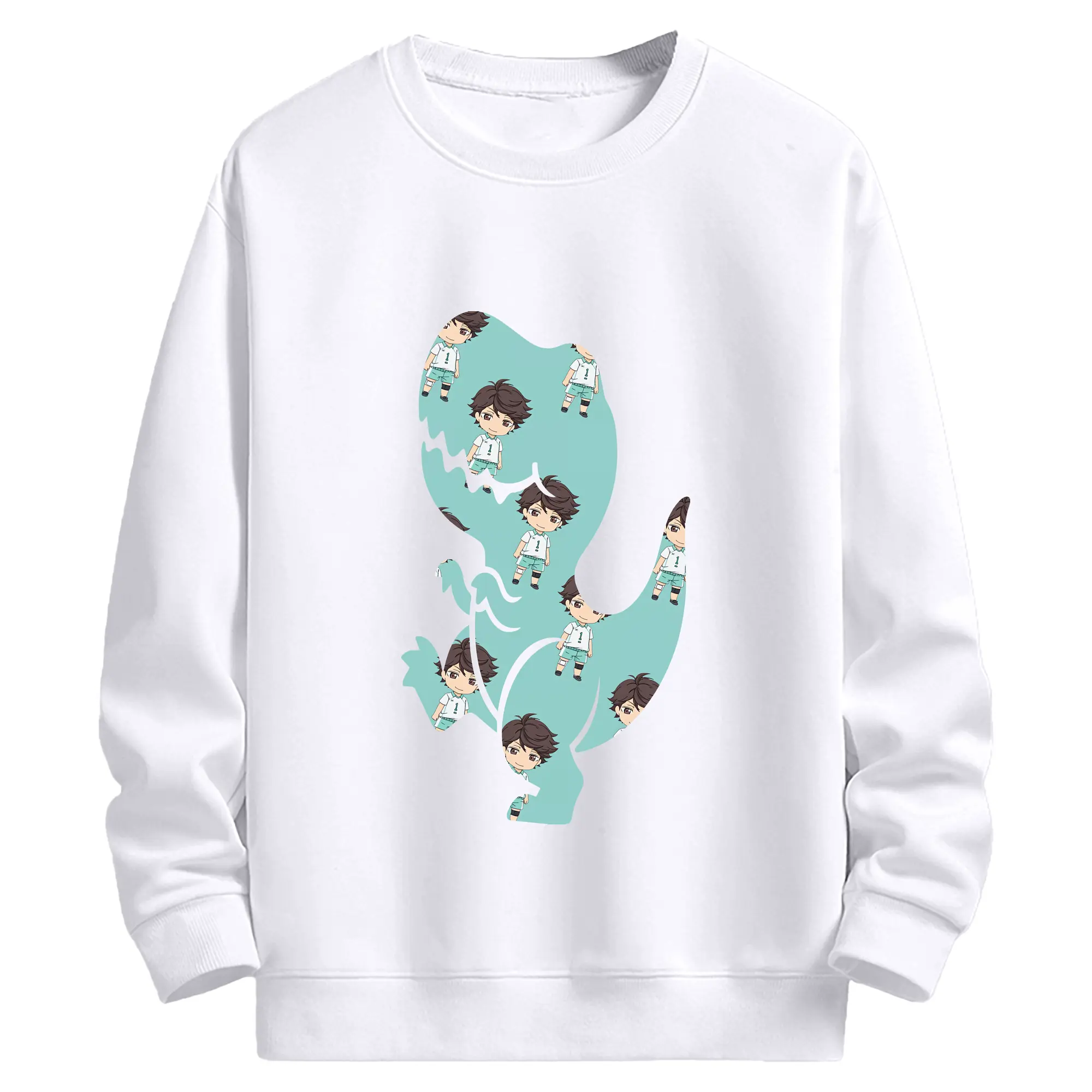 ハイキュー!! グッズ,及川徹 - 高品質 クルーネック スウェット ・ コットン59％ ポリエステル41％ ・ ユニセックス 長袖 トレーナー ・ カジュアル デイリー スポーツ 散歩用