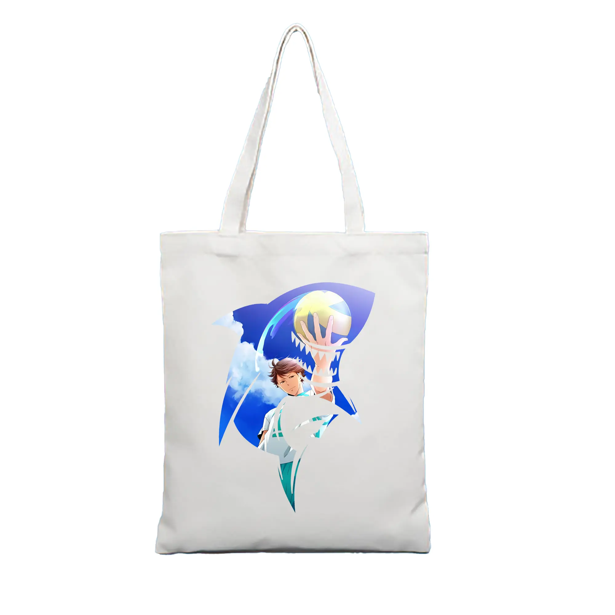 ハイキュー!! グッズ,及川徹 - 縦型キャンバス手提げバッグ（トートバッグ） ・ キャンバス素材 ・ ショッピング用 ・ 軽量 丈夫 お手入れ簡単
