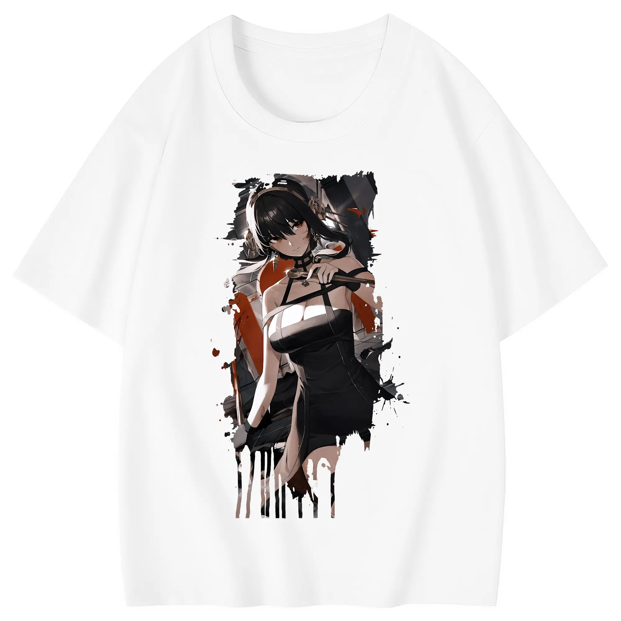 スパイファミリー グッズ,ヨル・フォージャー（Yor Forger） - 綿100％ キッズTシャツ ・ フロントプリント ・ 快適 通気性 ・ スポーツ カジュアル 散歩用