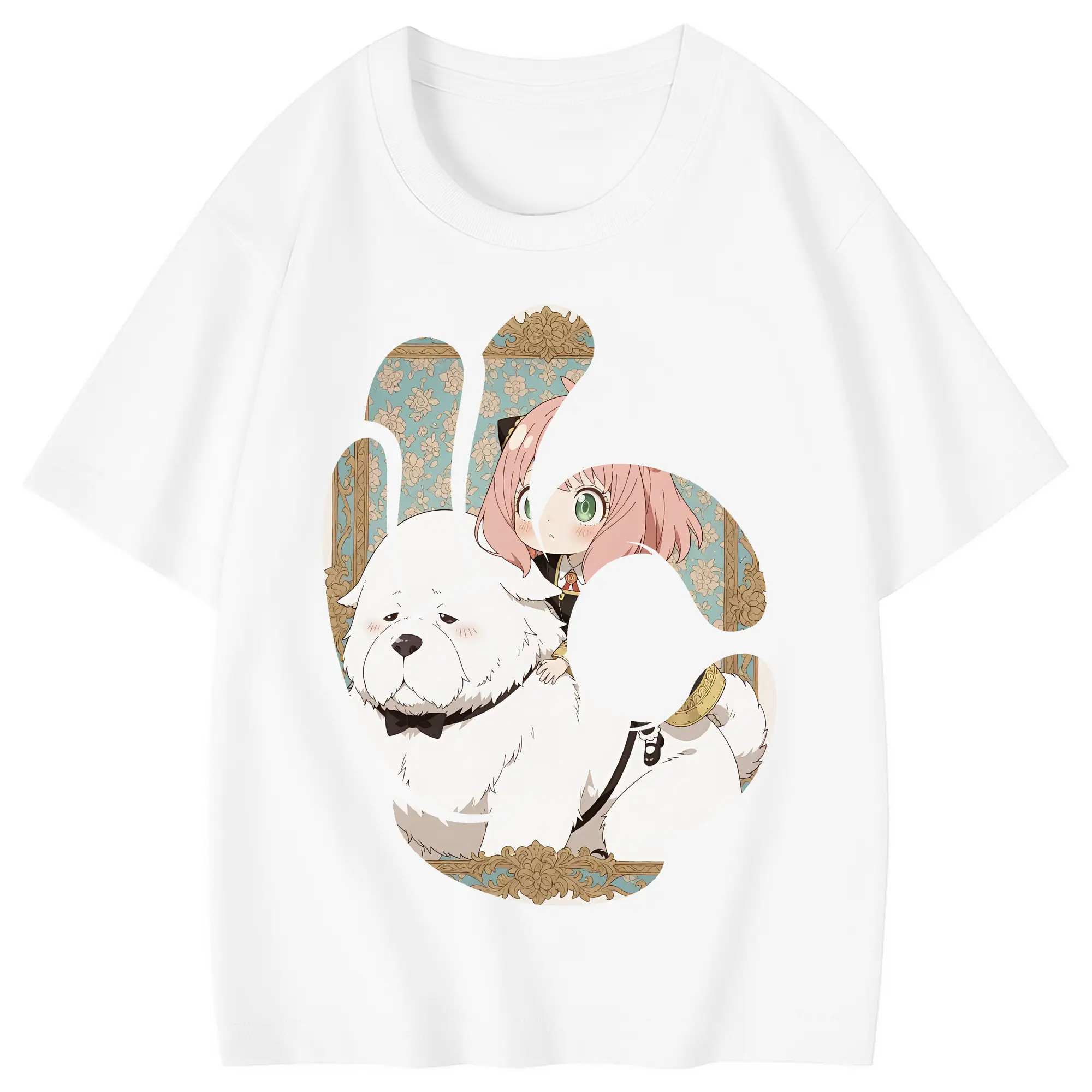 スパイファミリー グッズ,ボンド・フォージャー（Bond Forger） - 綿100％ キッズTシャツ ・ フロントプリント ・ 快適 通気性 ・ スポーツ カジュアル 散歩用