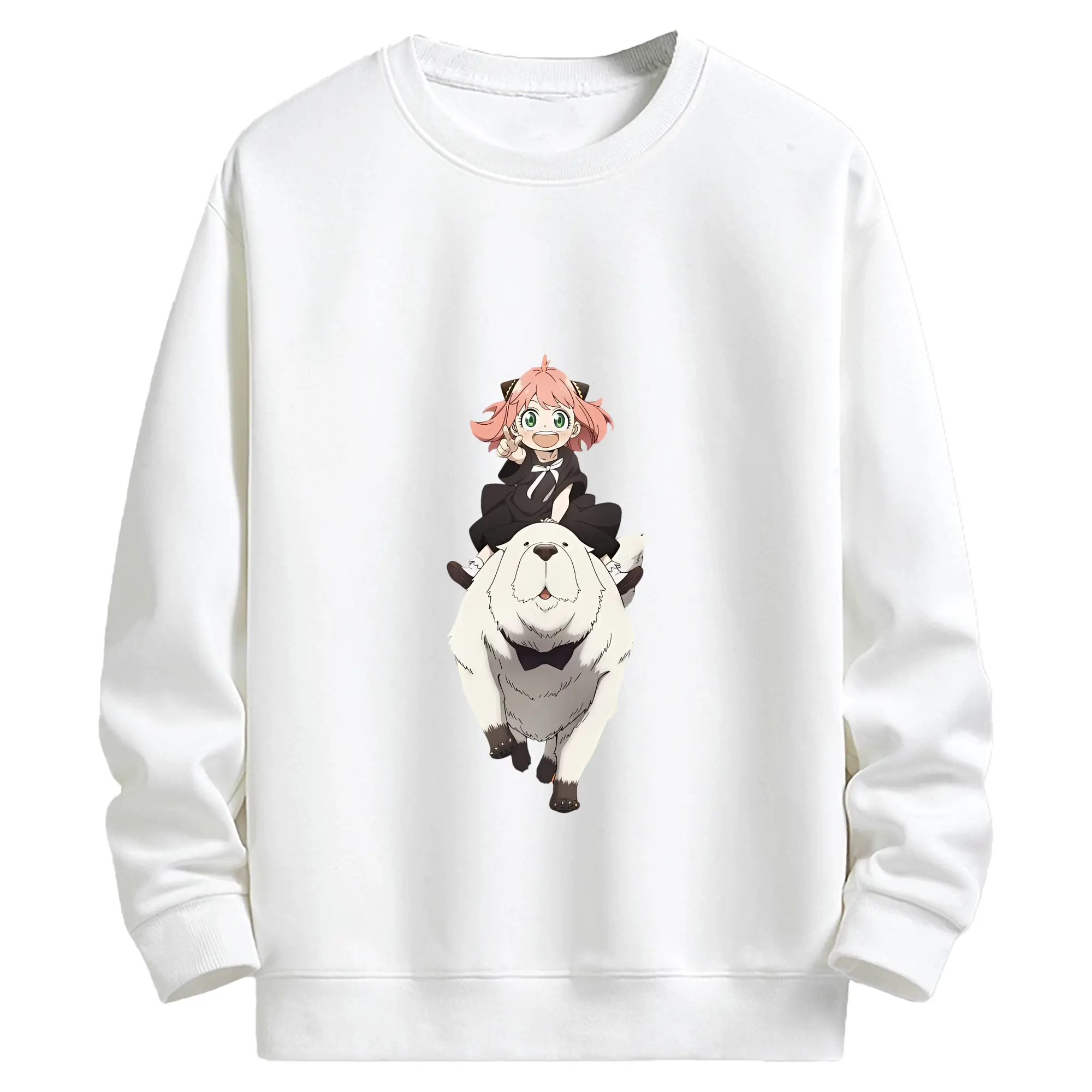 スパイファミリー グッズ,ボンド・フォージャー（Bond Forger） - キッズ クルーネックスウェットシャツ ・ フロントプリント ・ 綿80％ ポリエステル20％ ・ 快適 通学 スポーツ 日常使い お散歩用