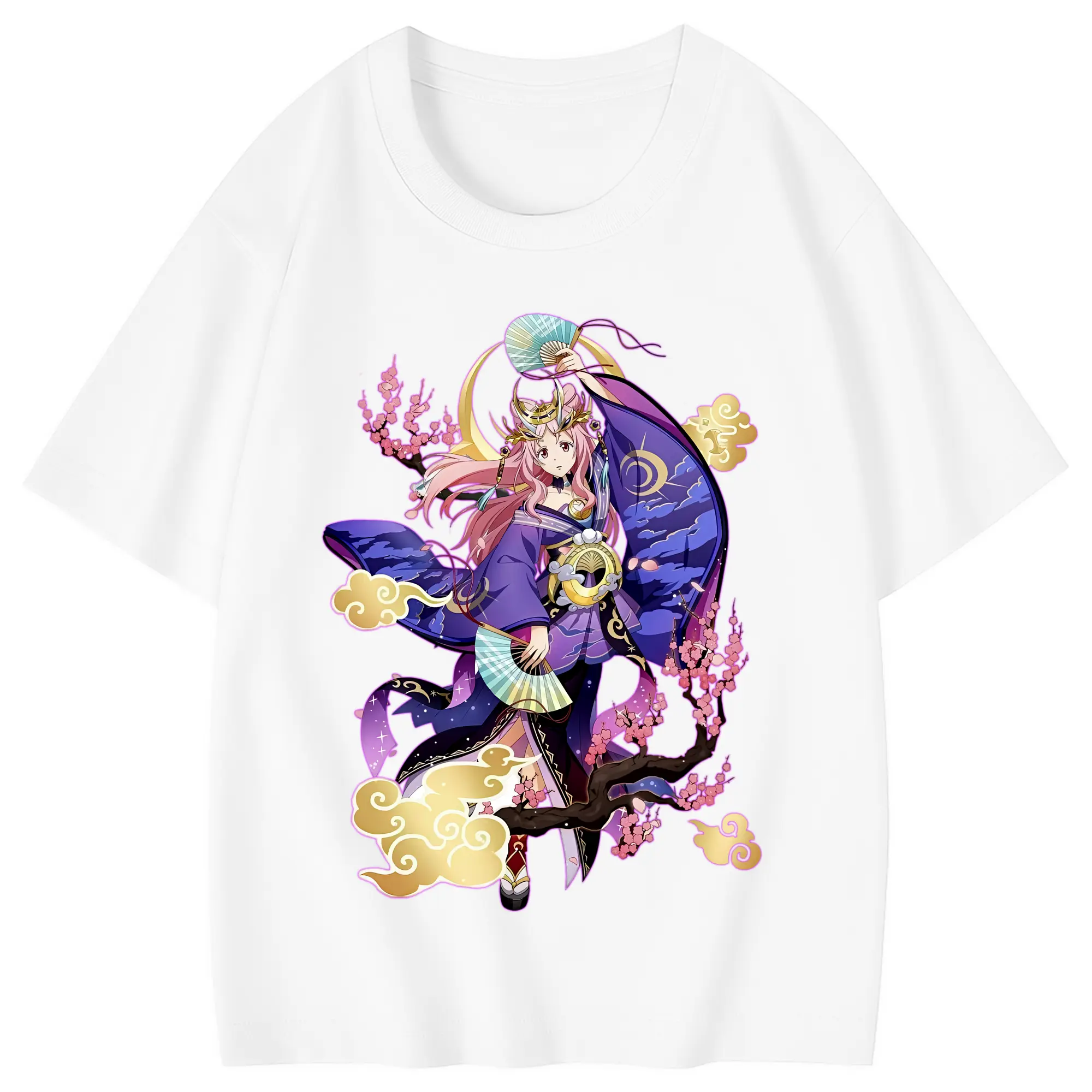 転生したらスライムだった件 グッズ,シュナ - 綿100％ キッズTシャツ ・ フロントプリント ・ 快適 通気性 ・ スポーツ カジュアル 散歩用