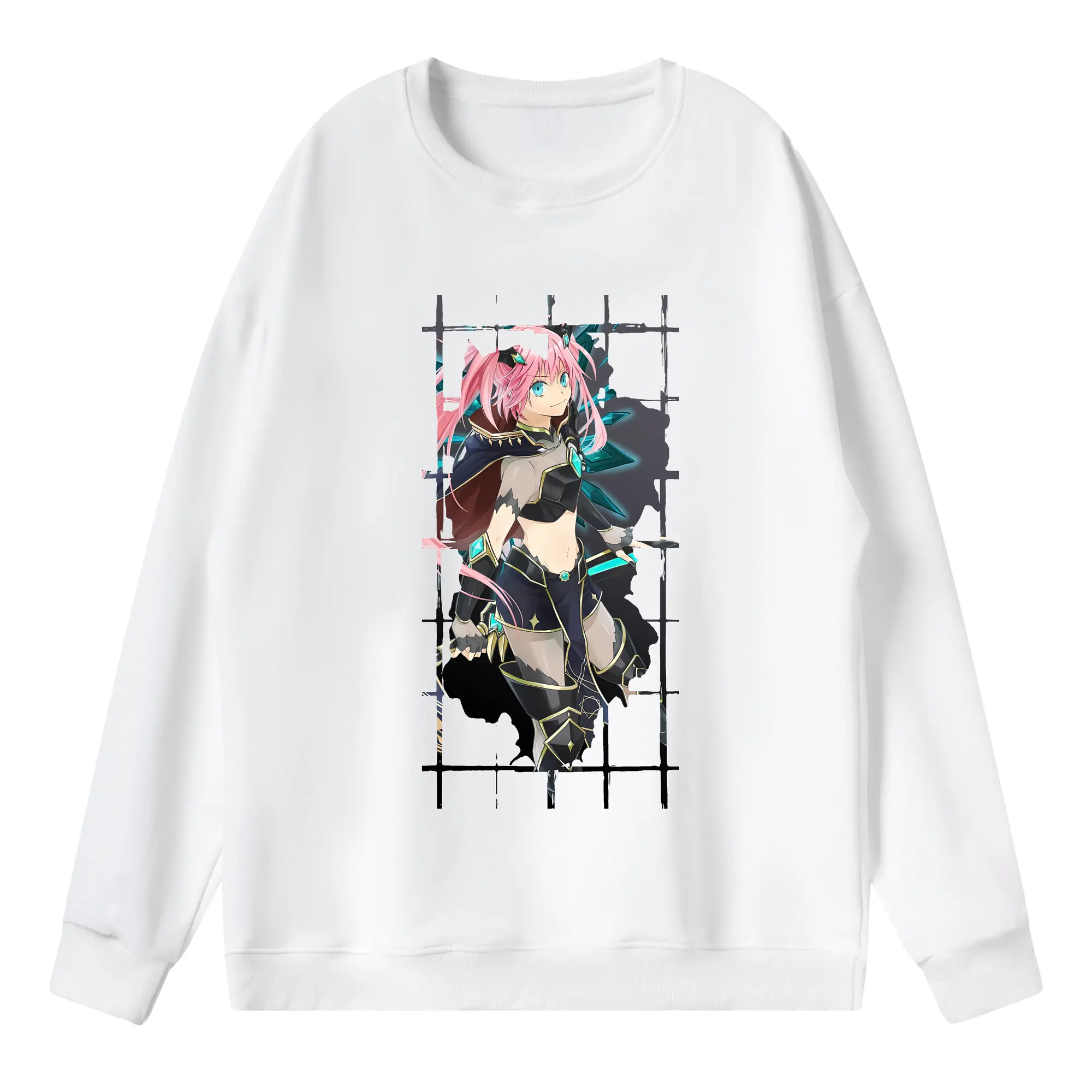 転生したらスライムだった件 グッズ,ミリム・ナーヴァ - 薄手 クルーネック スウェット 裏毛260g · ポリエステル 春秋向け カジュアル 男女兼用 · トレーナー デイリー スポーツ 散歩に最適