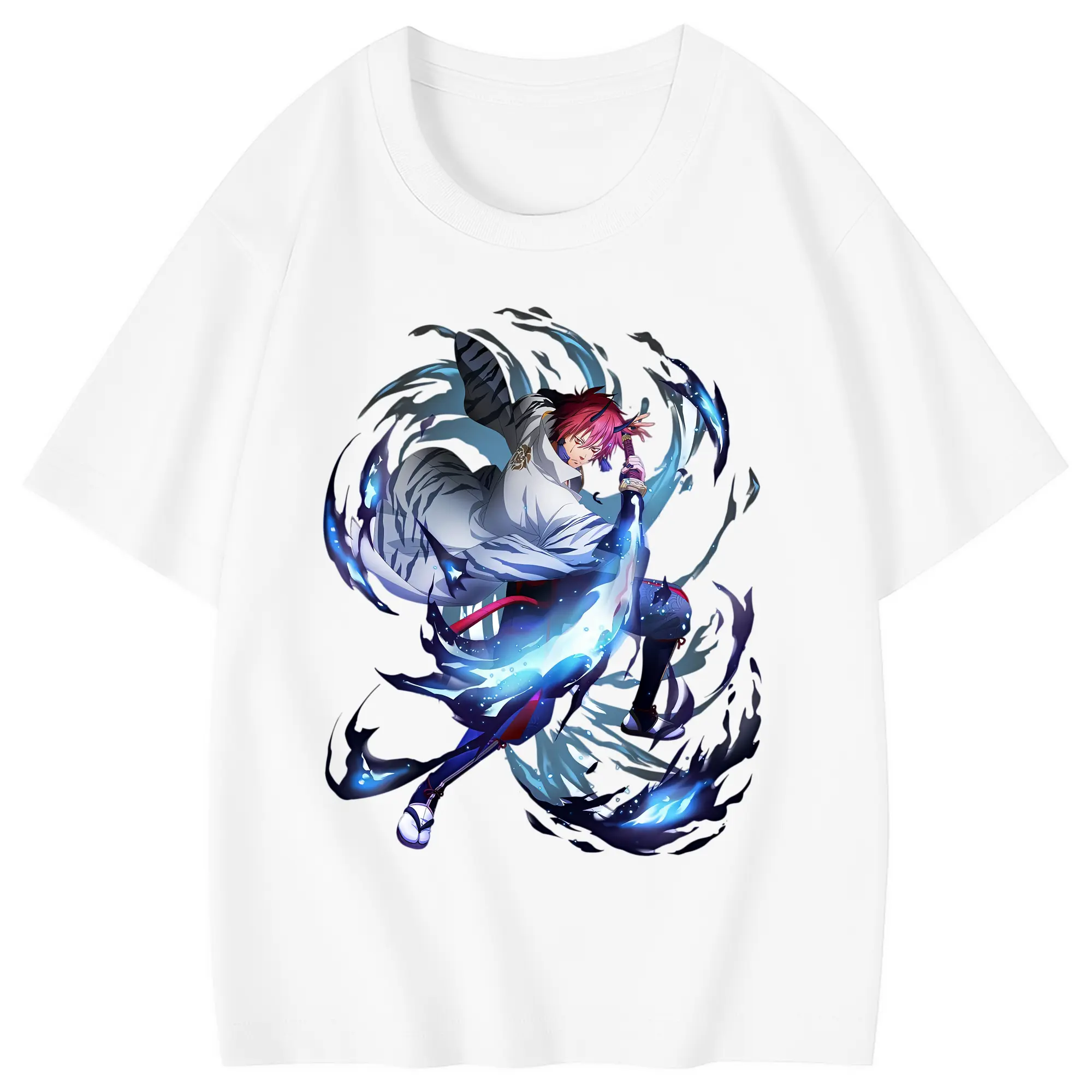 転生したらスライムだった件 グッズ,ベニマル - 綿100％ キッズTシャツ ・ フロントプリント ・ 快適 通気性 ・ スポーツ カジュアル 散歩用