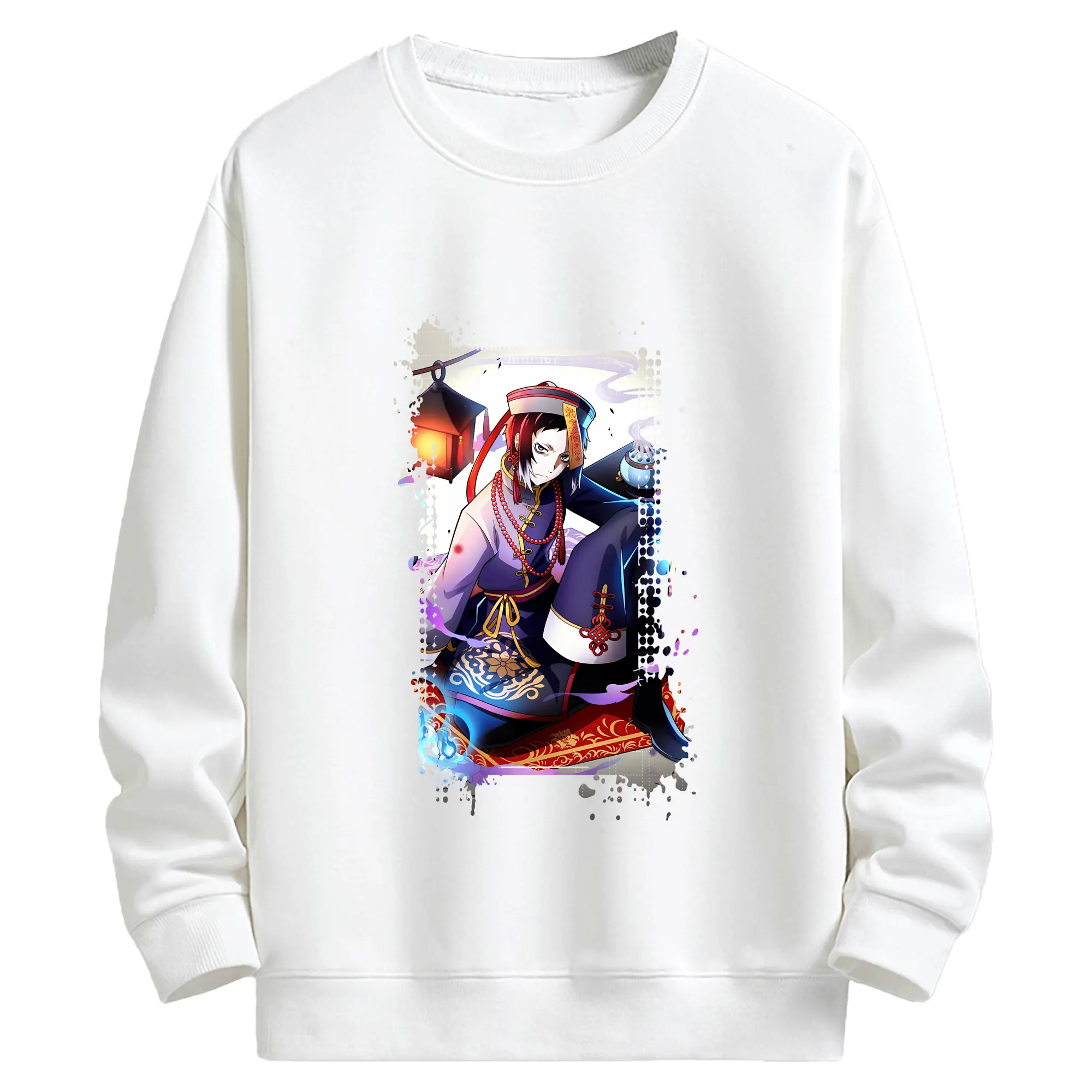 文豪ストレイドッグス グッズ,芥川龍之介 - キッズ クルーネックスウェットシャツ ・ フロントプリント ・ 綿80％ ポリエステル20％ ・ 快適 通学 スポーツ 日常使い お散歩用