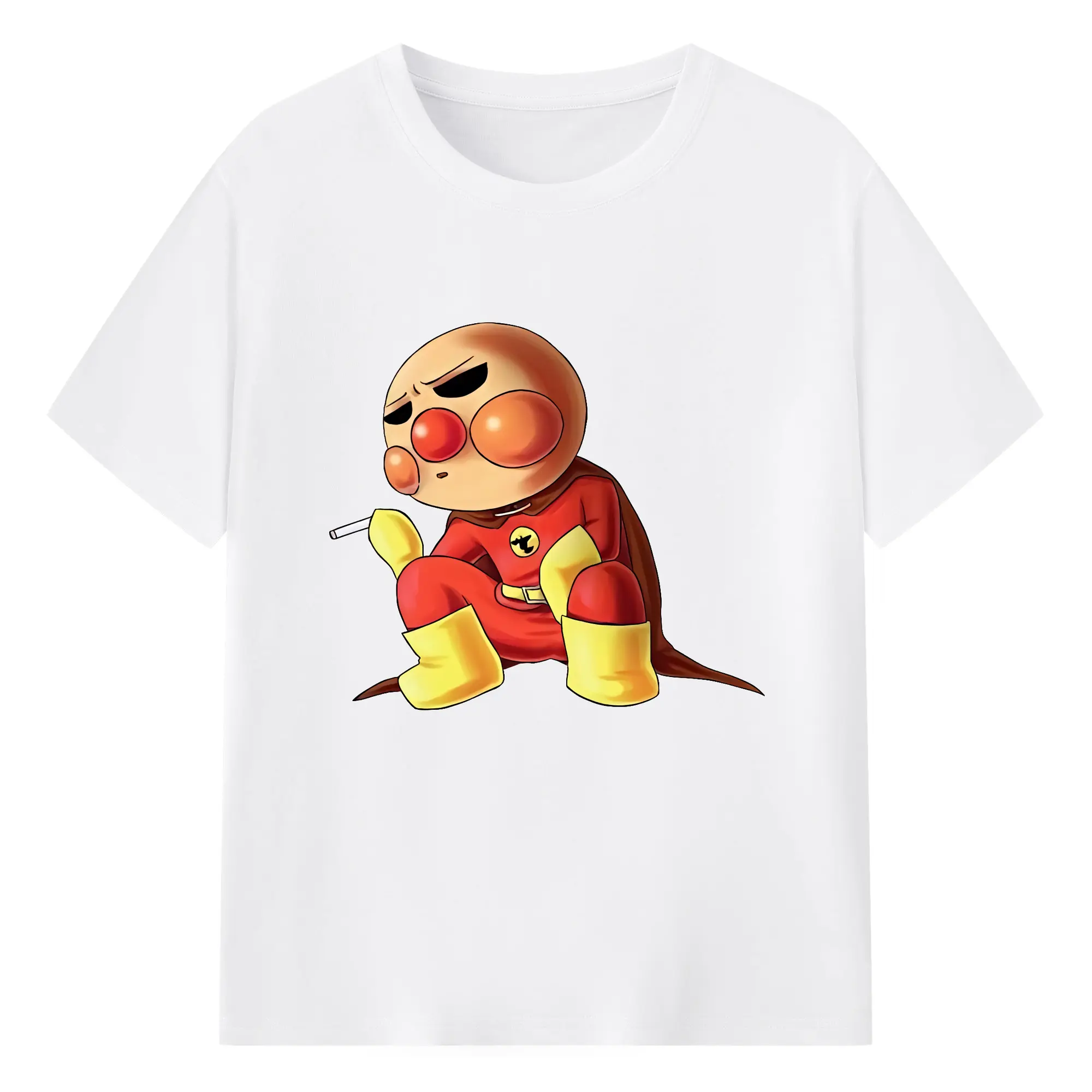 アンパンマン グッズ,アンパンマン - 綿100％ 半袖Tシャツ ・ フロントプリント ・ 快適 通気性 ・ 日常使い 散歩 スポーツ用