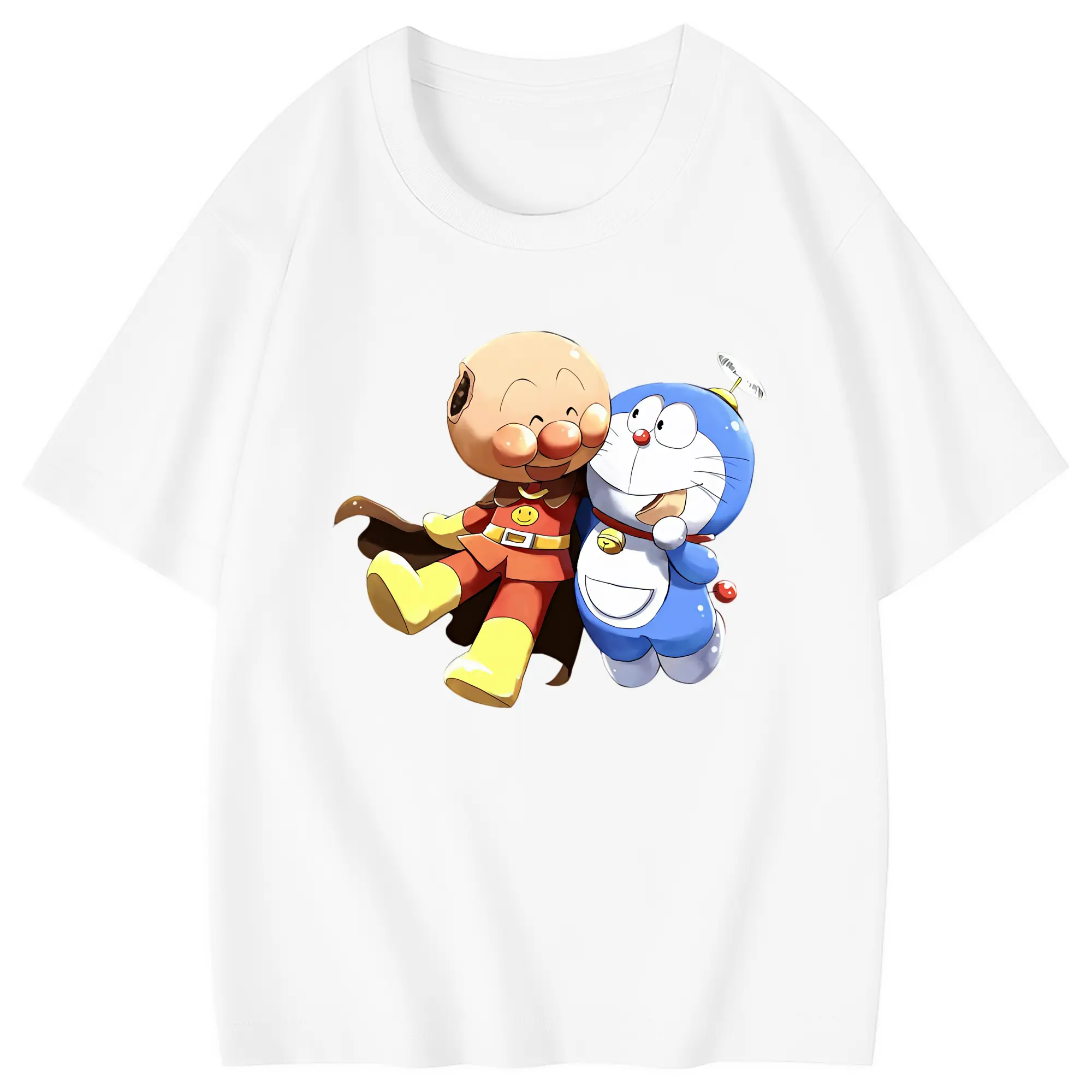 アンパンマン グッズ,アンパンマン - 綿100％ キッズTシャツ ・ フロントプリント ・ 快適 通気性 ・ スポーツ カジュアル 散歩用