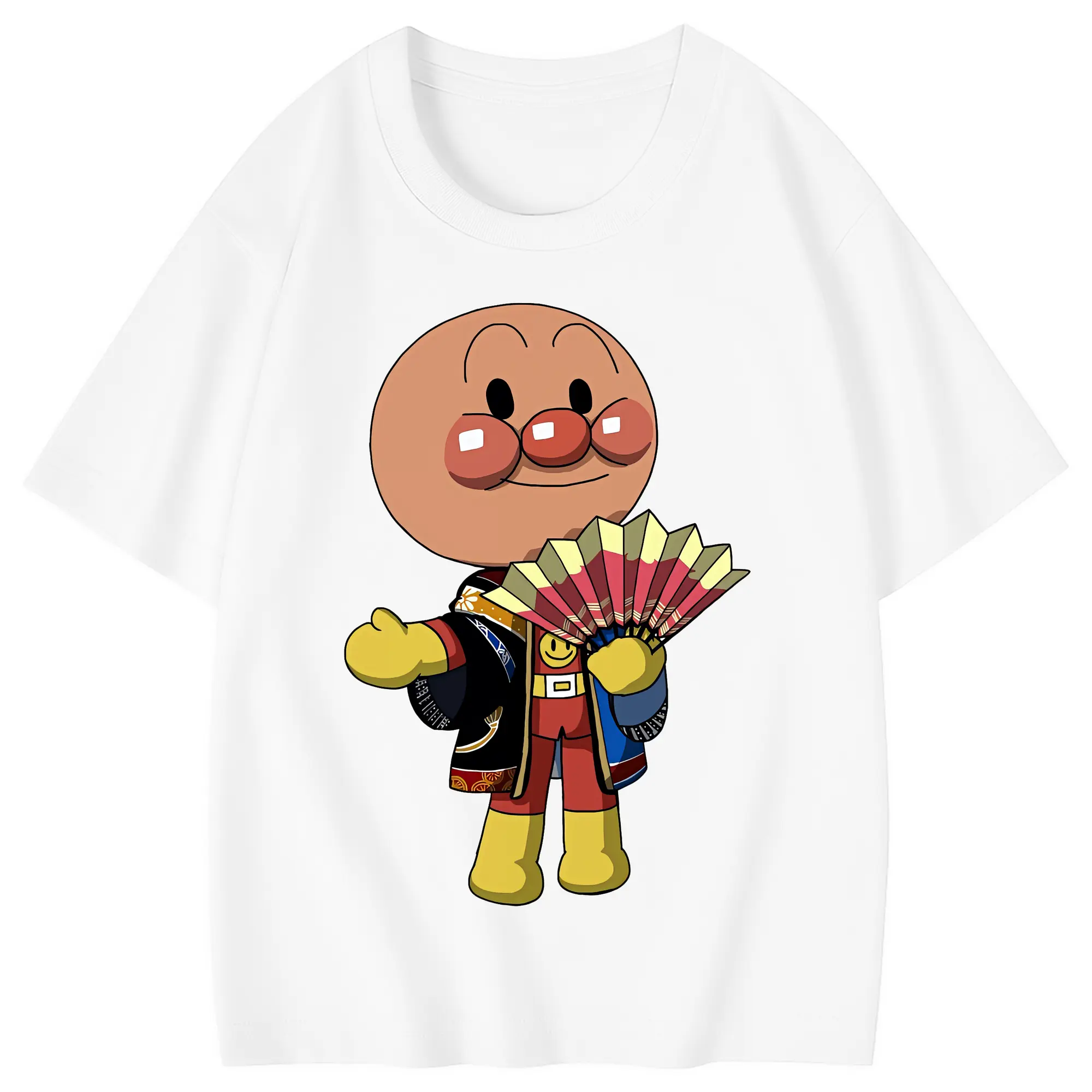 アンパンマン グッズ,アンパンマン - 綿100％ キッズTシャツ ・ フロントプリント ・ 快適 通気性 ・ スポーツ カジュアル 散歩用