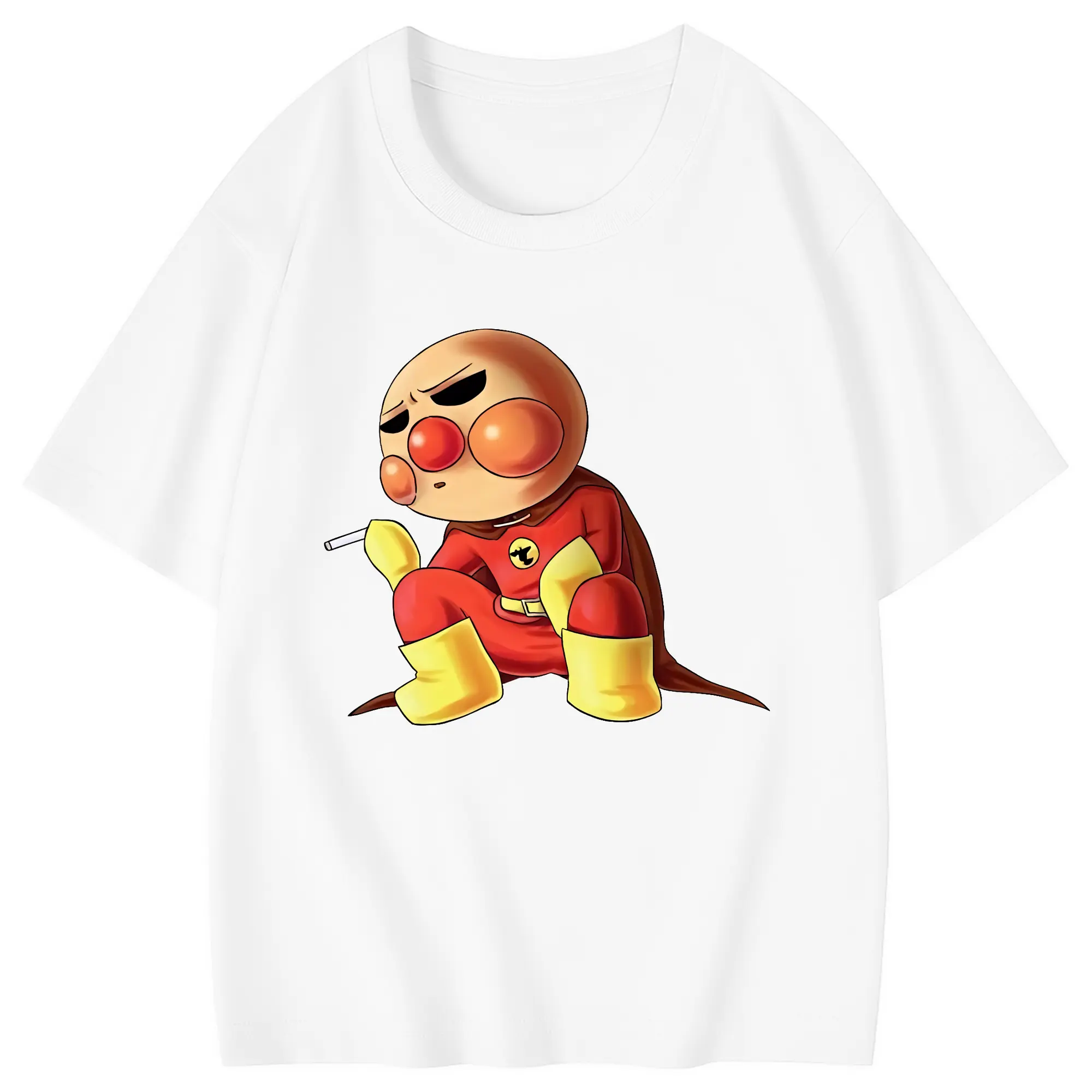 アンパンマン グッズ,アンパンマン - 綿100％ キッズTシャツ ・ フロントプリント ・ 快適 通気性 ・ スポーツ カジュアル 散歩用