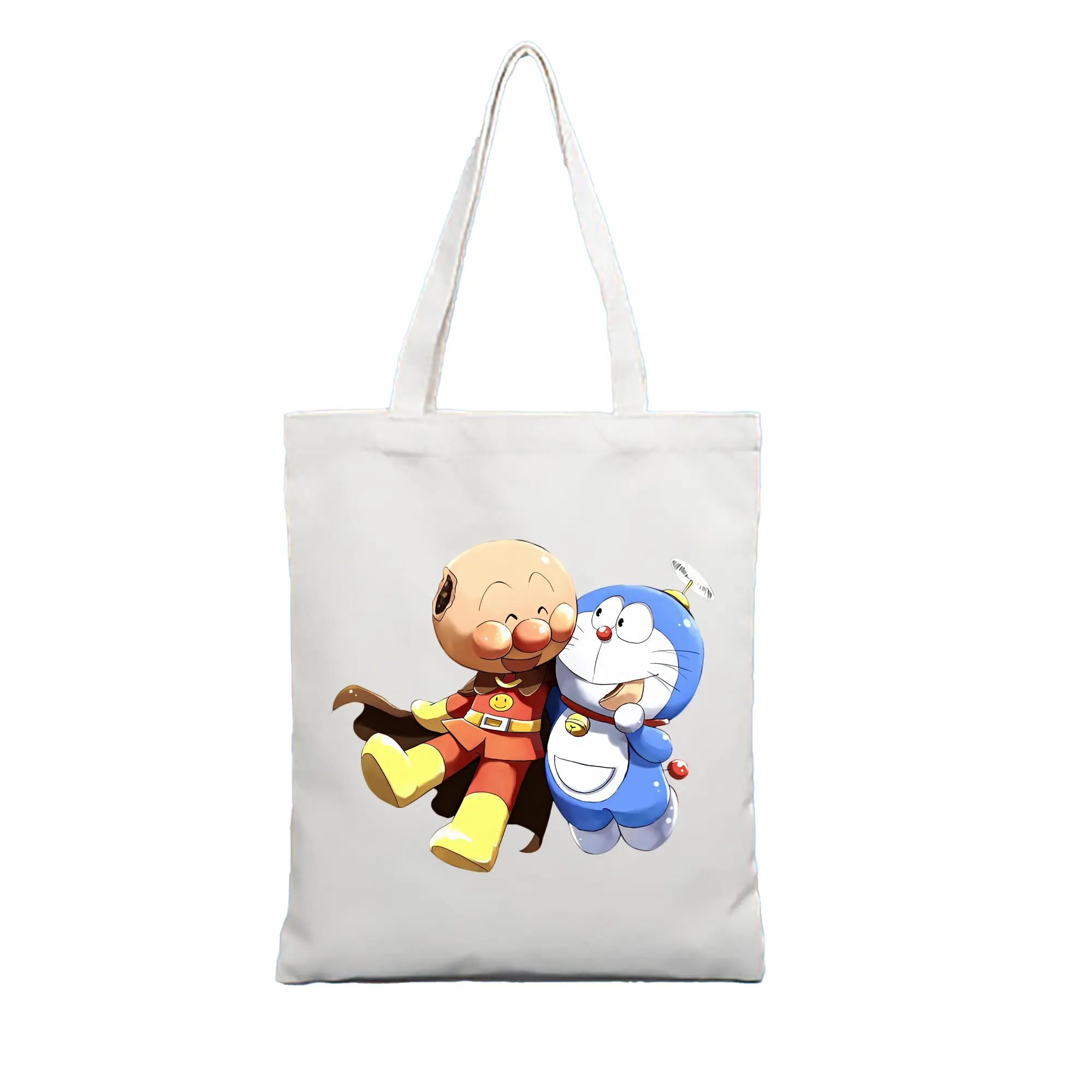 アンパンマン グッズ,アンパンマン - 縦型キャンバス手提げバッグ（トートバッグ） ・ キャンバス素材 ・ ショッピング用 ・ 軽量 丈夫 お手入れ簡単