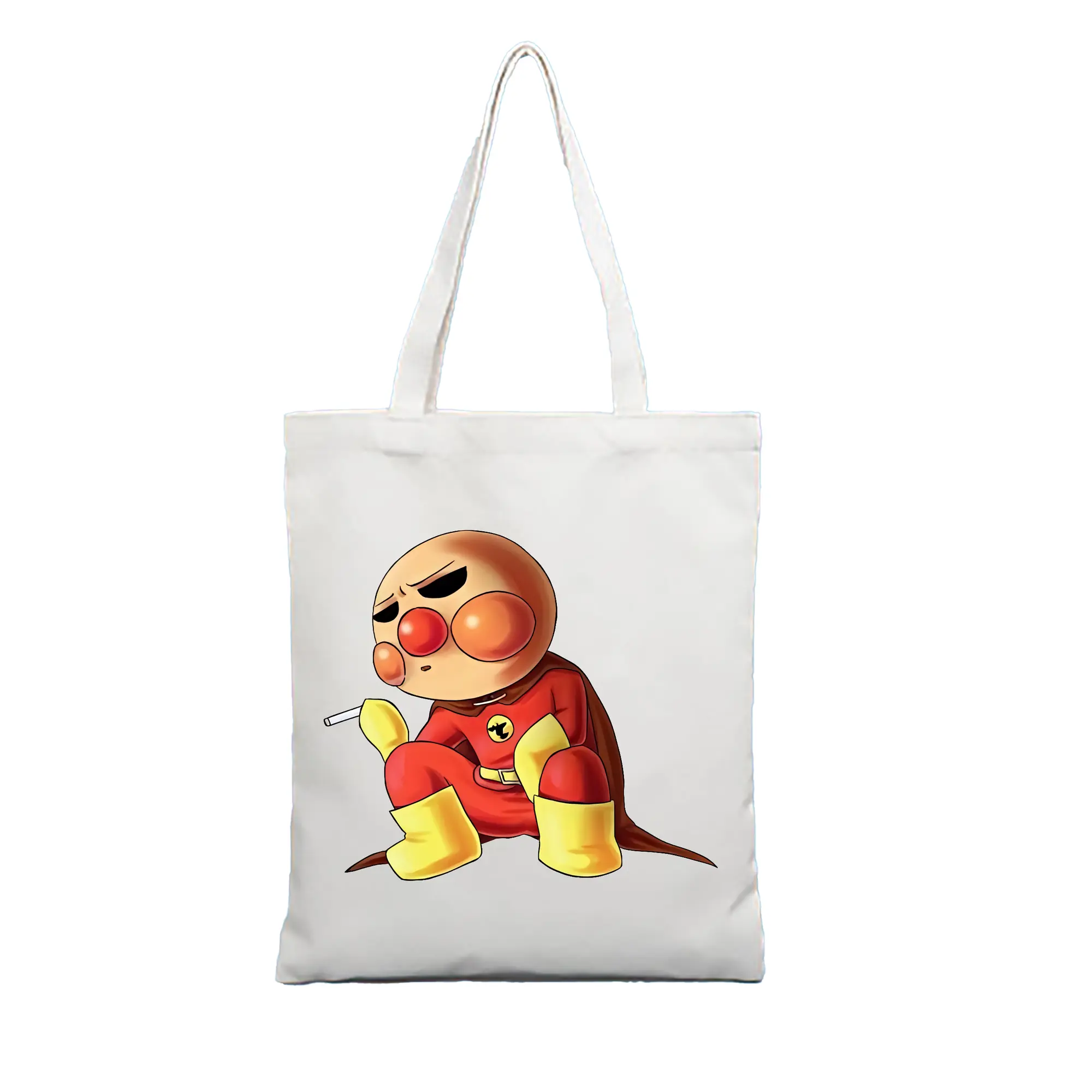 アンパンマン グッズ,アンパンマン - 縦型キャンバス手提げバッグ（トートバッグ） ・ キャンバス素材 ・ ショッピング用 ・ 軽量 丈夫 お手入れ簡単