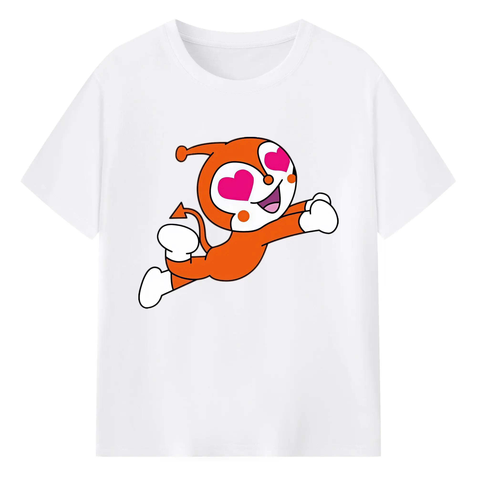 アンパンマン グッズ,ドキンちゃん - 綿100％ 半袖Tシャツ ・ フロントプリント ・ 快適 通気性 ・ 日常使い 散歩 スポーツ用