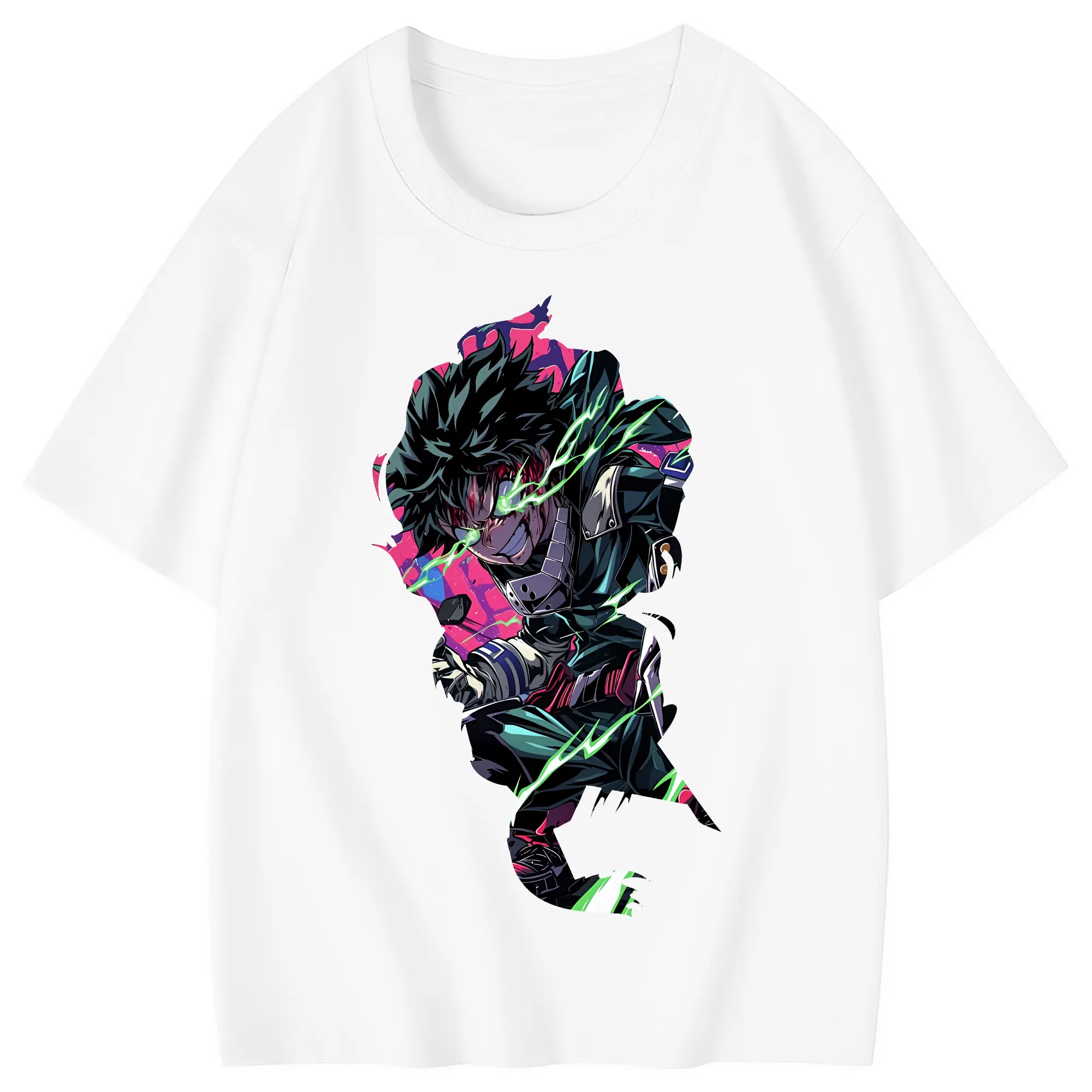 僕のヒーローアカデミア グッズ,爆豪勝己 - 綿100％ キッズTシャツ ・ フロントプリント ・ 快適 通気性 ・ スポーツ カジュアル 散歩用