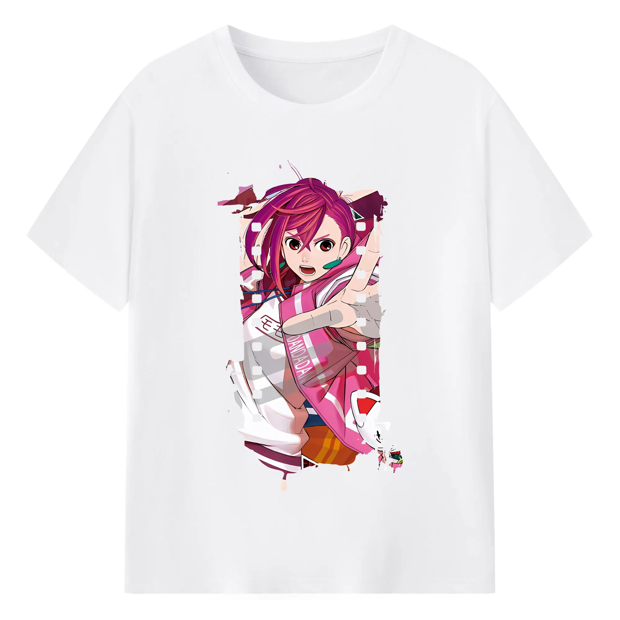 ダンダダン グッズ,綾瀬桃 - 綿100％ 半袖Tシャツ ・ フロントプリント ・ 快適 通気性 ・ 日常使い 散歩 スポーツ用