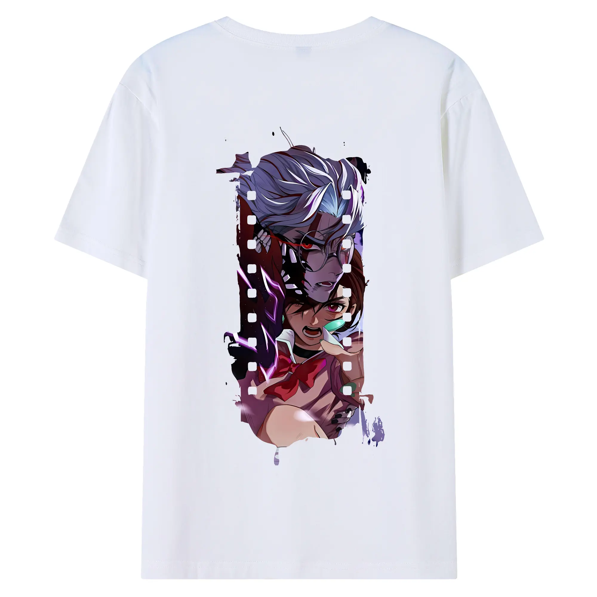 ダンダダン グッズ,綾瀬桃 - 綿100％ 半袖Tシャツ ・ バックプリント ・ 快適 通気性 ・ 日常使い 散歩 スポーツ用