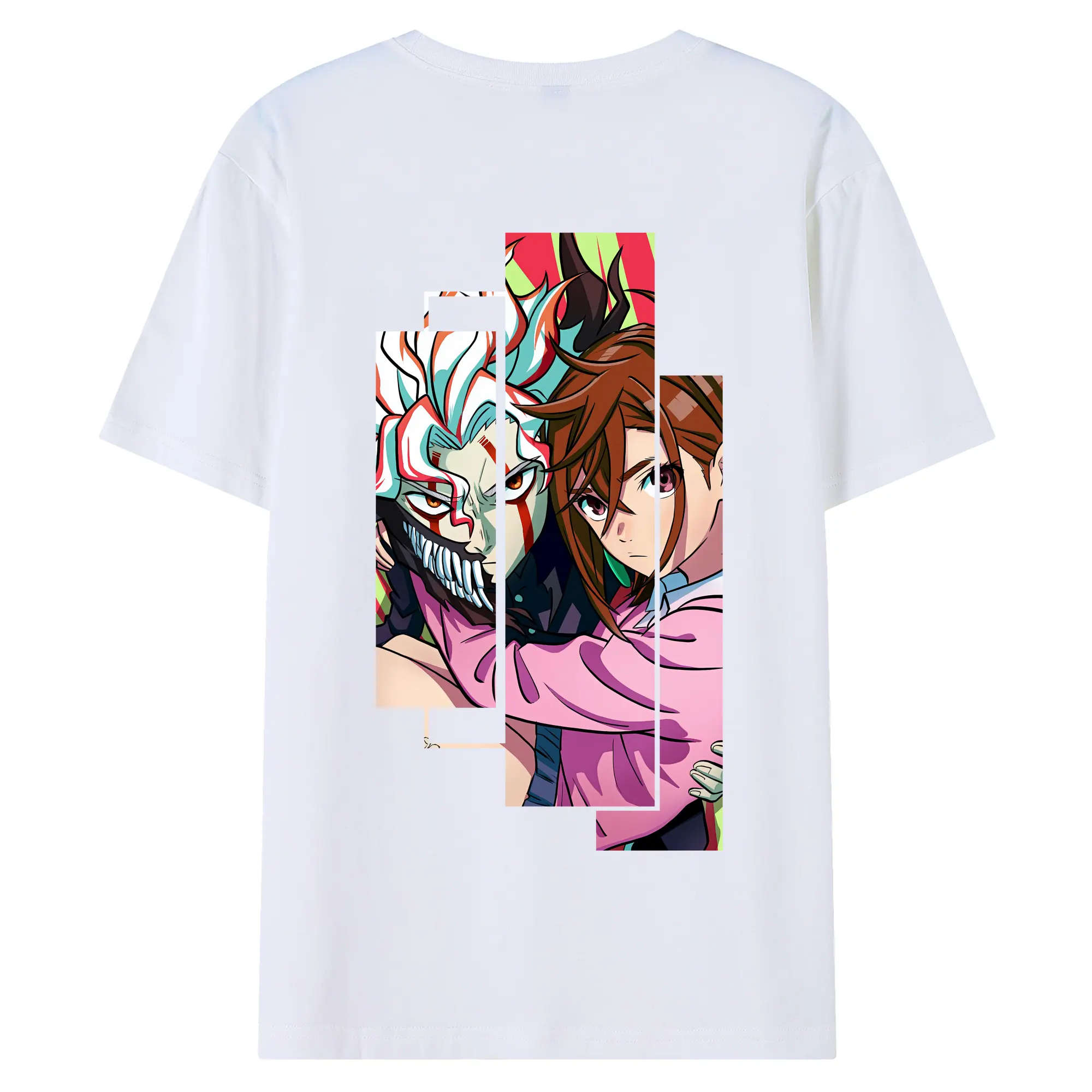 ダンダダン グッズ,綾瀬桃 - 綿100％ 半袖Tシャツ ・ バックプリント ・ 快適 通気性 ・ 日常使い 散歩 スポーツ用