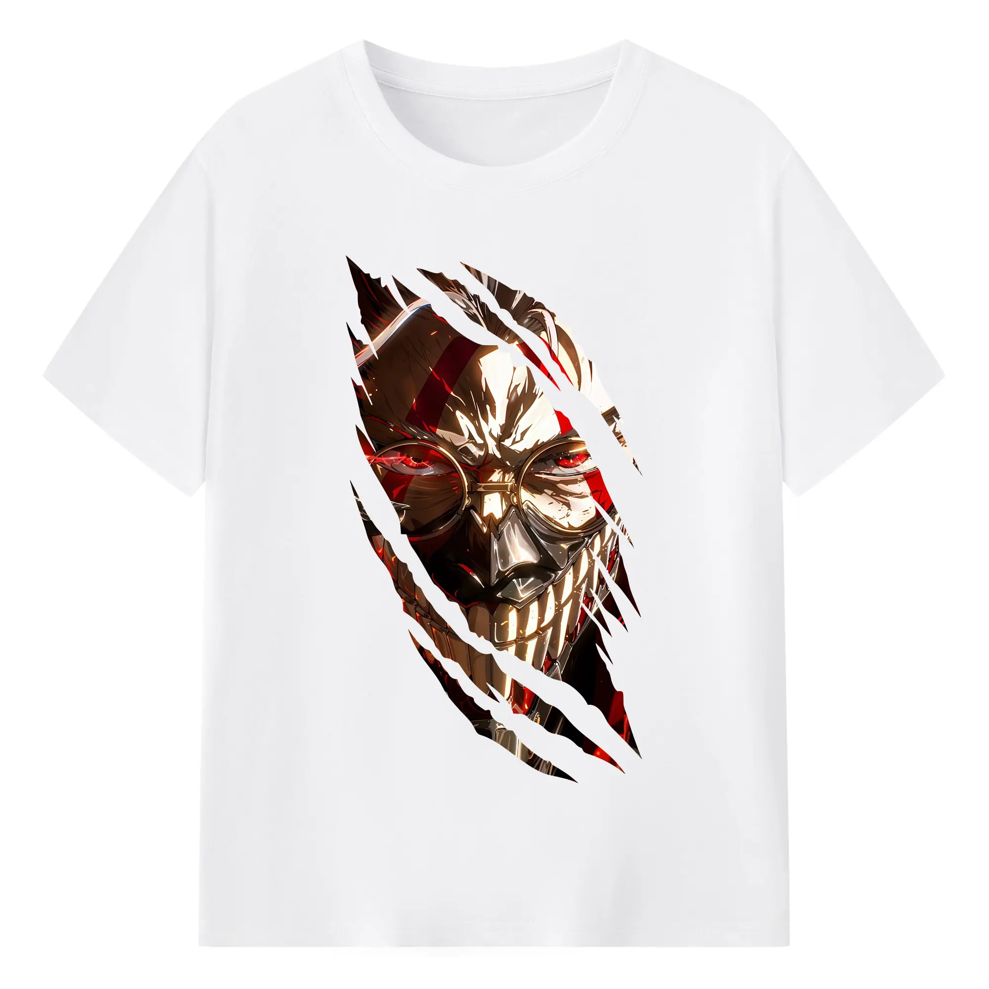 ダンダダン グッズ,オカルン - 綿100％ 半袖Tシャツ ・ フロントプリント ・ 快適 通気性 ・ 日常使い 散歩 スポーツ用