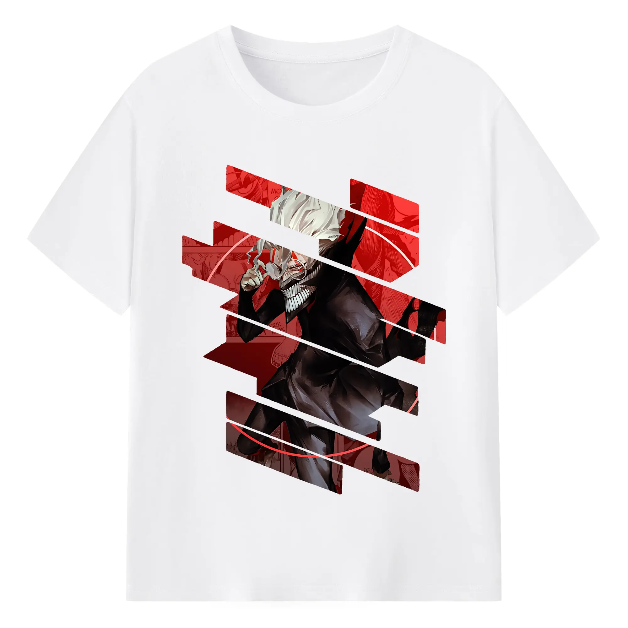 ダンダダン グッズ,オカルン - 綿100％ 半袖Tシャツ ・ フロントプリント ・ 快適 通気性 ・ 日常使い 散歩 スポーツ用