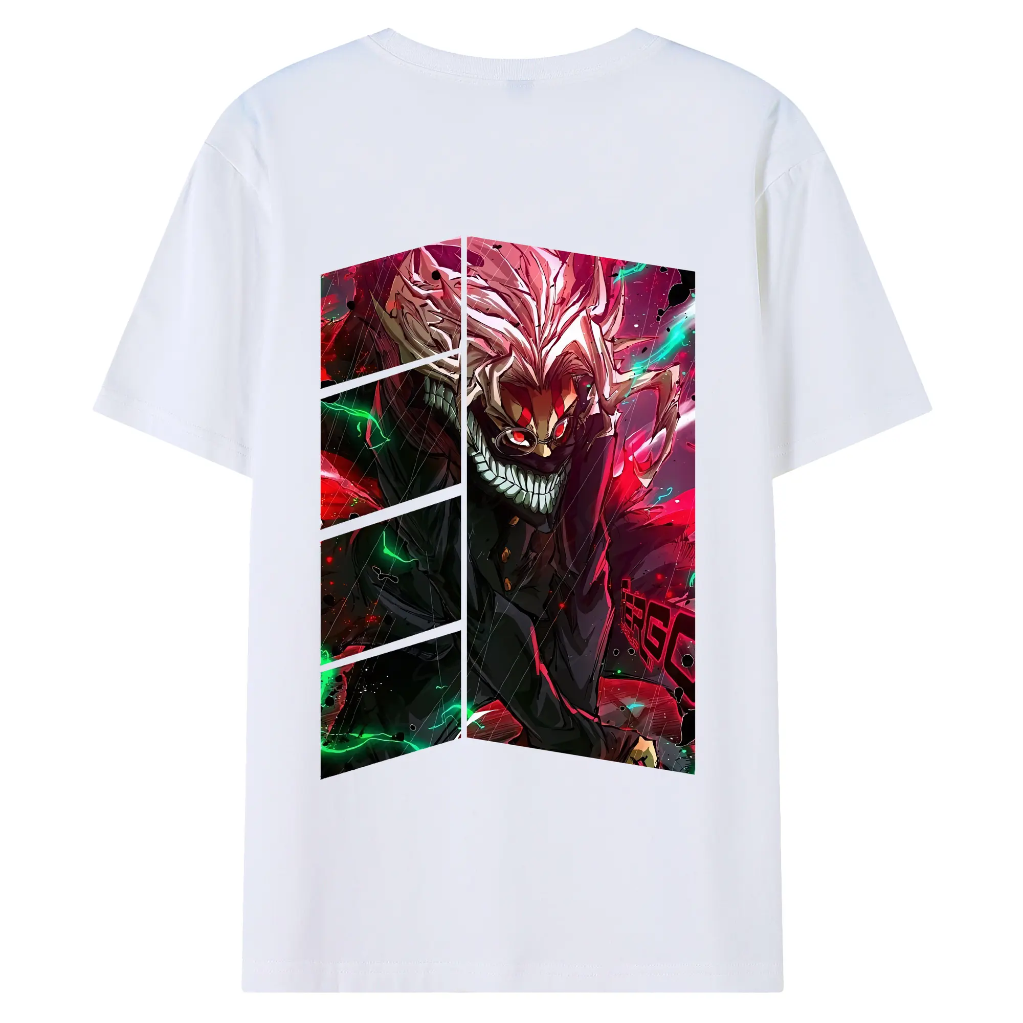 ダンダダン グッズ,オカルン - 綿100％ 半袖Tシャツ ・ バックプリント ・ 快適 通気性 ・ 日常使い 散歩 スポーツ用