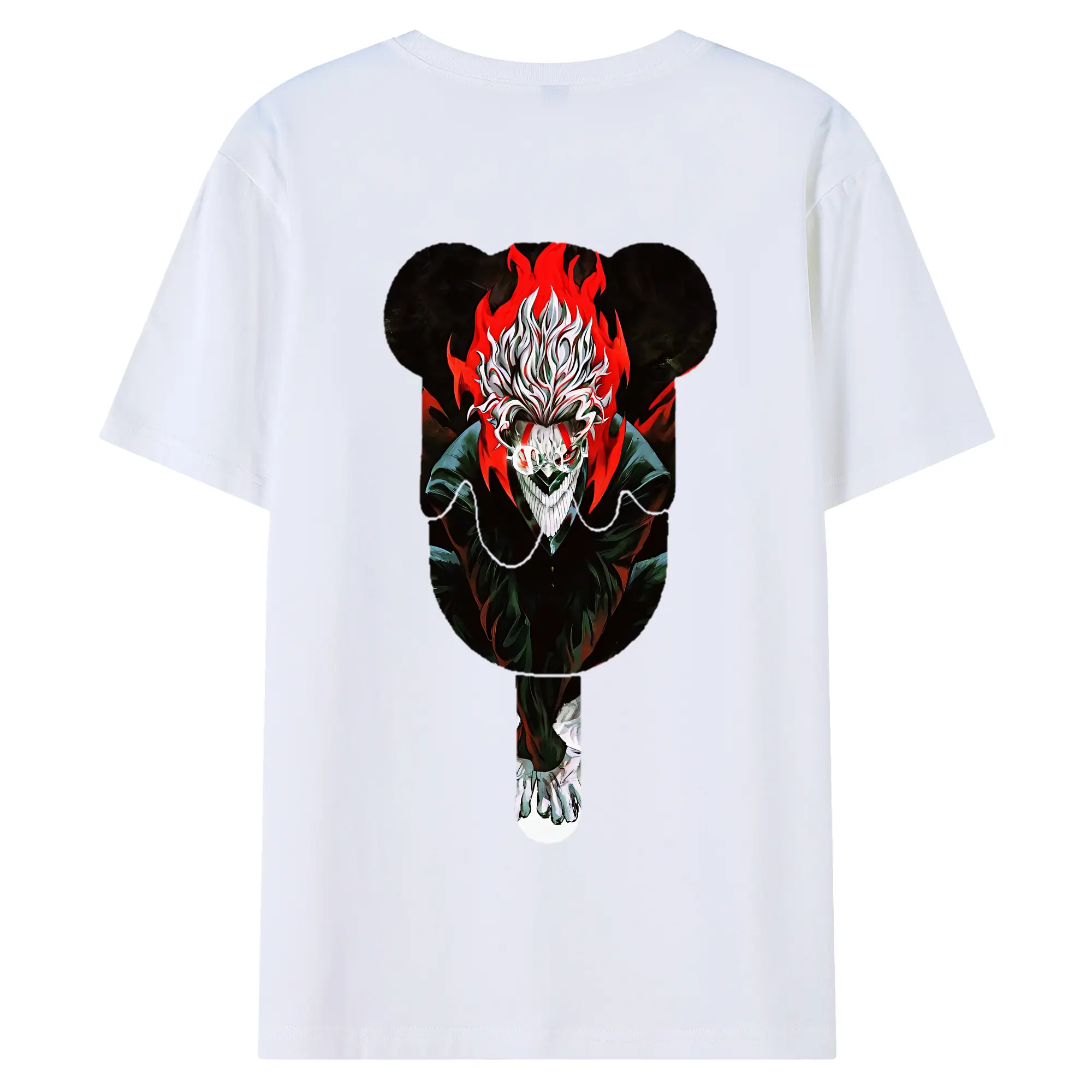 ダンダダン グッズ,オカルン - 綿100％ 半袖Tシャツ ・ バックプリント ・ 快適 通気性 ・ 日常使い 散歩 スポーツ用