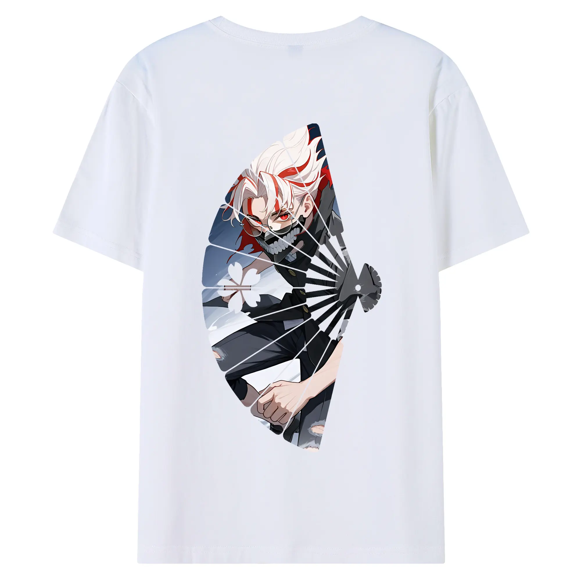 ダンダダン グッズ,オカルン - 綿100％ 半袖Tシャツ ・ バックプリント ・ 快適 通気性 ・ 日常使い 散歩 スポーツ用