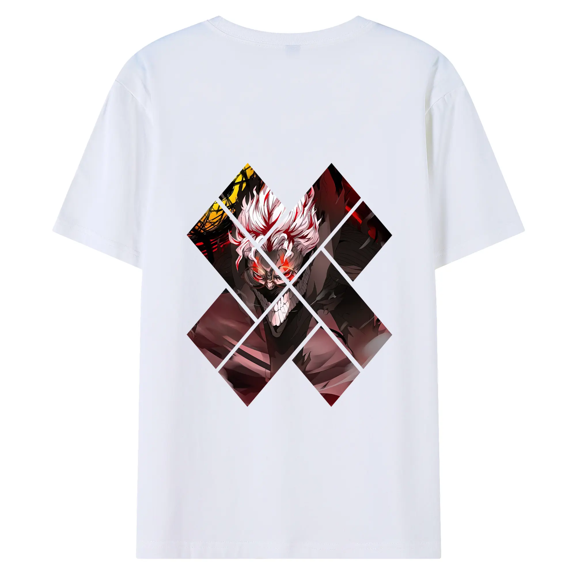 ダンダダン グッズ,オカルン - 綿100％ 半袖Tシャツ ・ バックプリント ・ 快適 通気性 ・ 日常使い 散歩 スポーツ用