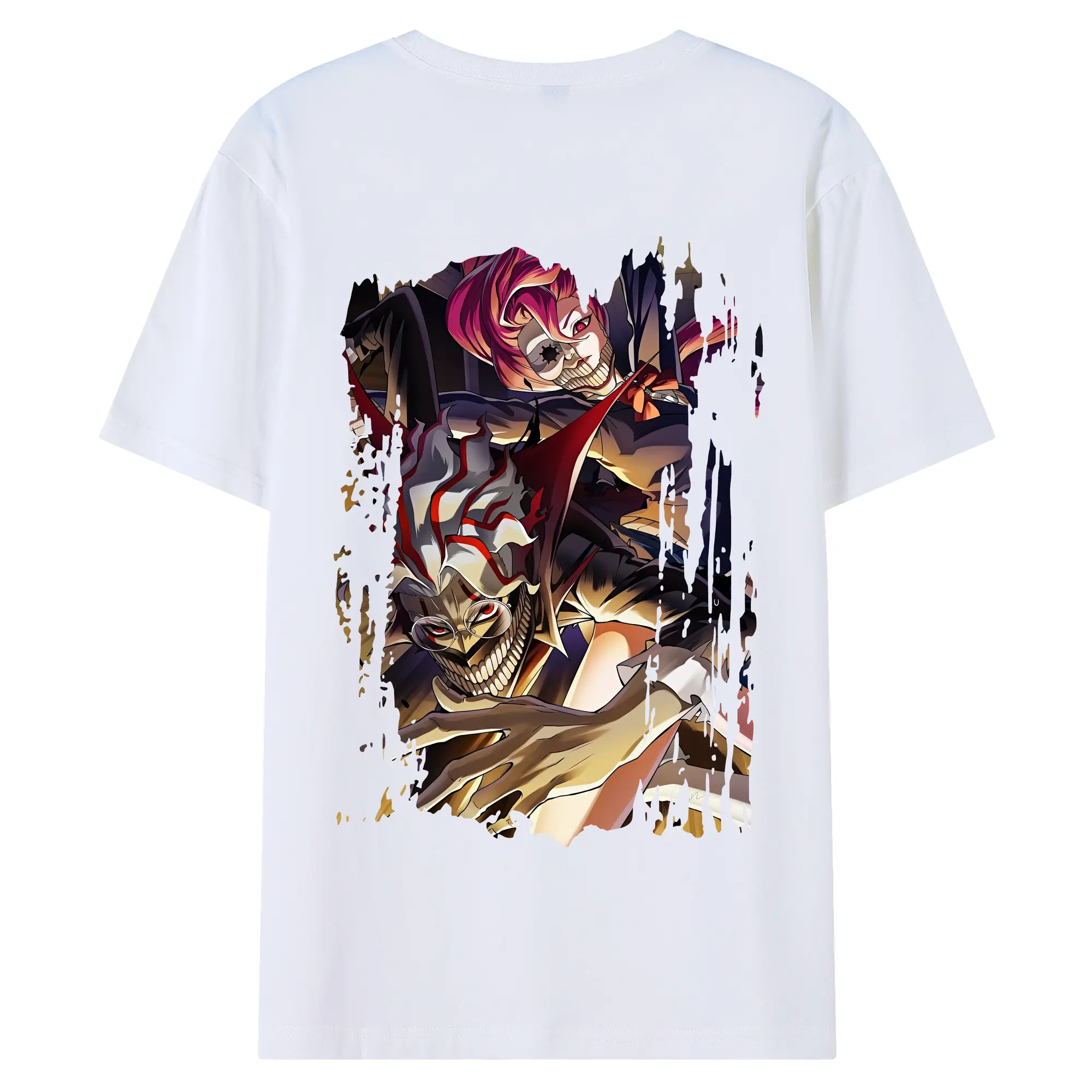 ダンダダン グッズ,オカルン - 綿100％ 半袖Tシャツ ・ バックプリント ・ 快適 通気性 ・ 日常使い 散歩 スポーツ用