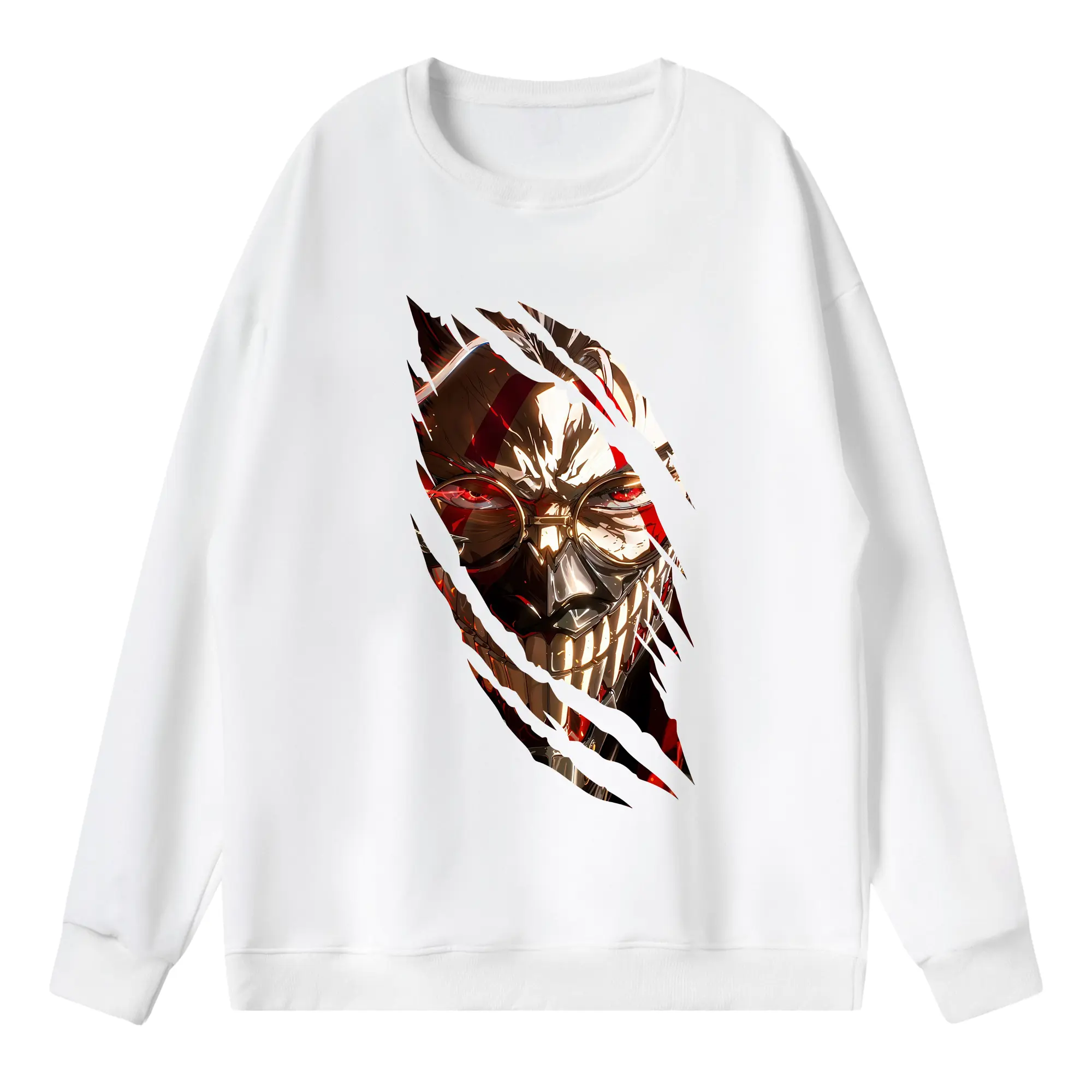 ダンダダン グッズ,オカルン - 薄手 クルーネック スウェット 裏毛260g · ポリエステル 春秋向け カジュアル 男女兼用 · トレーナー デイリー スポーツ 散歩に最適