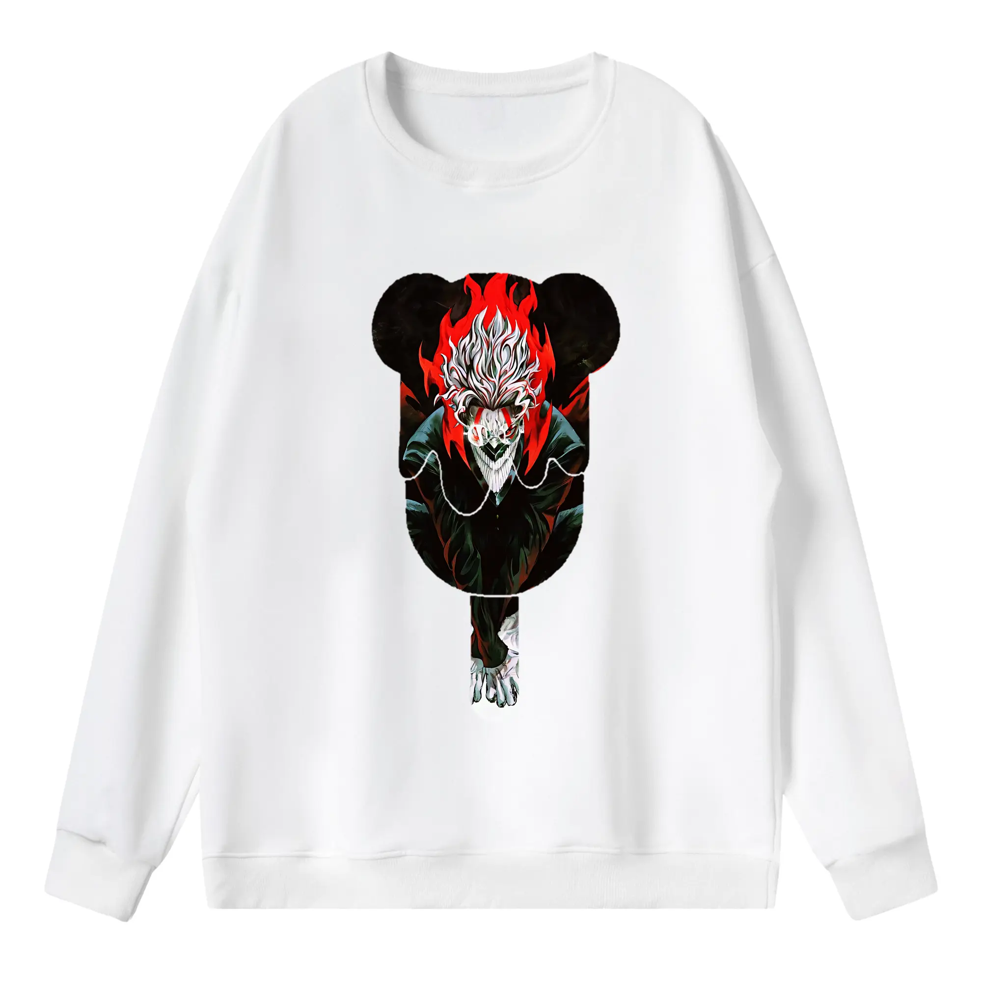 ダンダダン グッズ,オカルン - 薄手 クルーネック スウェット 裏毛260g · ポリエステル 春秋向け カジュアル 男女兼用 · トレーナー デイリー スポーツ 散歩に最適