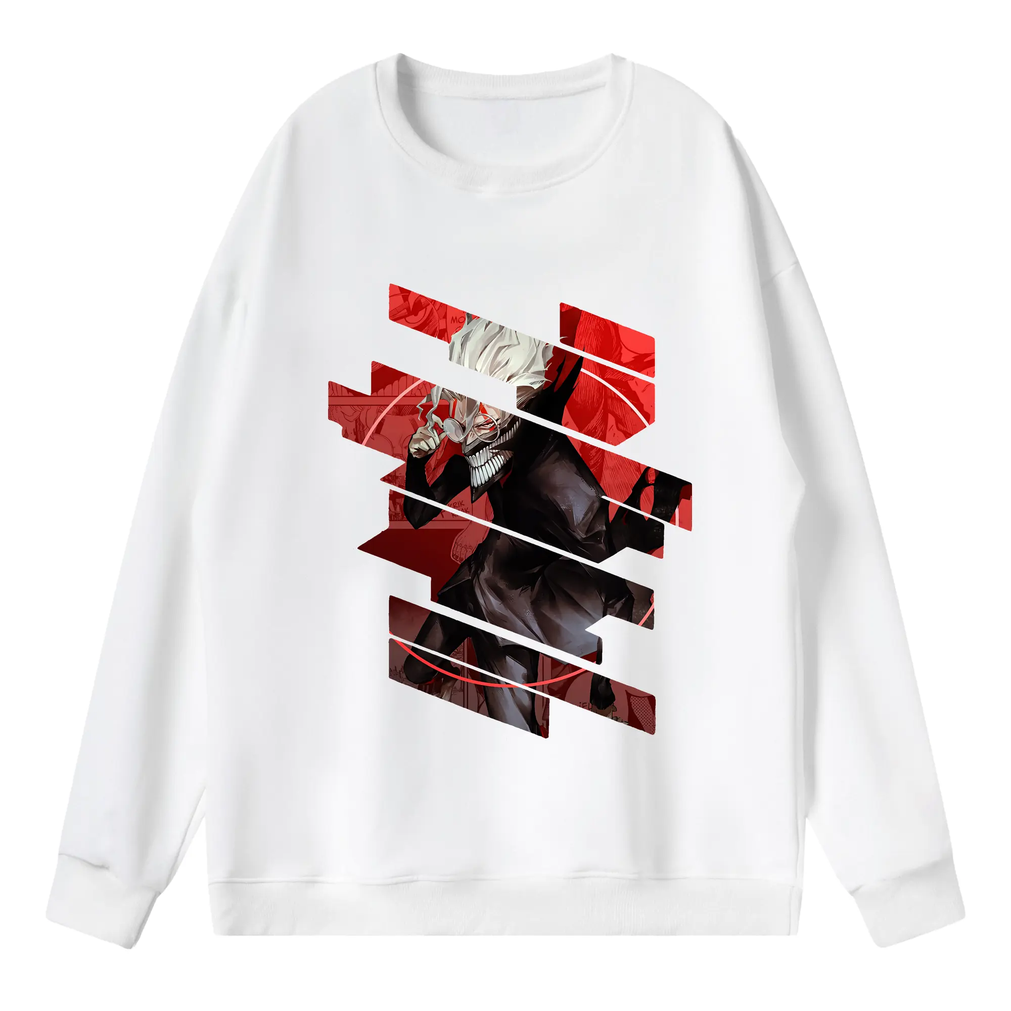 ダンダダン グッズ,オカルン - 薄手 クルーネック スウェット 裏毛260g · ポリエステル 春秋向け カジュアル 男女兼用 · トレーナー デイリー スポーツ 散歩に最適