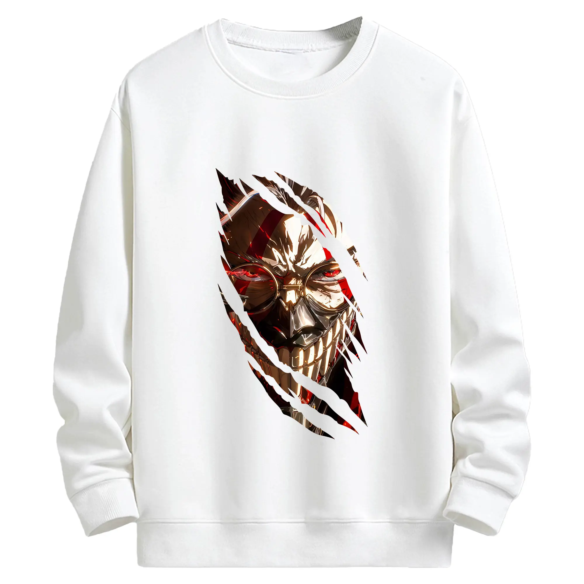 ダンダダン グッズ,オカルン - キッズ クルーネックスウェットシャツ ・ フロントプリント ・ 綿80％ ポリエステル20％ ・ 快適 通学 スポーツ 日常使い お散歩用