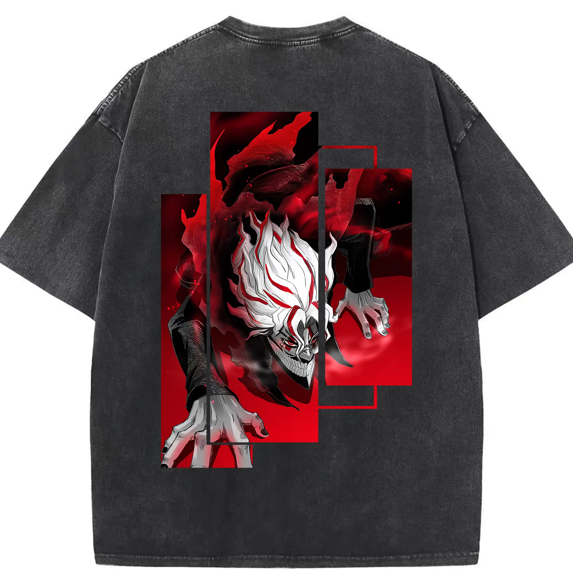 ダンダダン グッズ,オカルン - 綿100％ ヴィンテージ風 半袖Tシャツ ・ 背面プリント ・ 柔らか肌触り ・ 通気性 快適 ・ スポーツ カジュアル 外出用