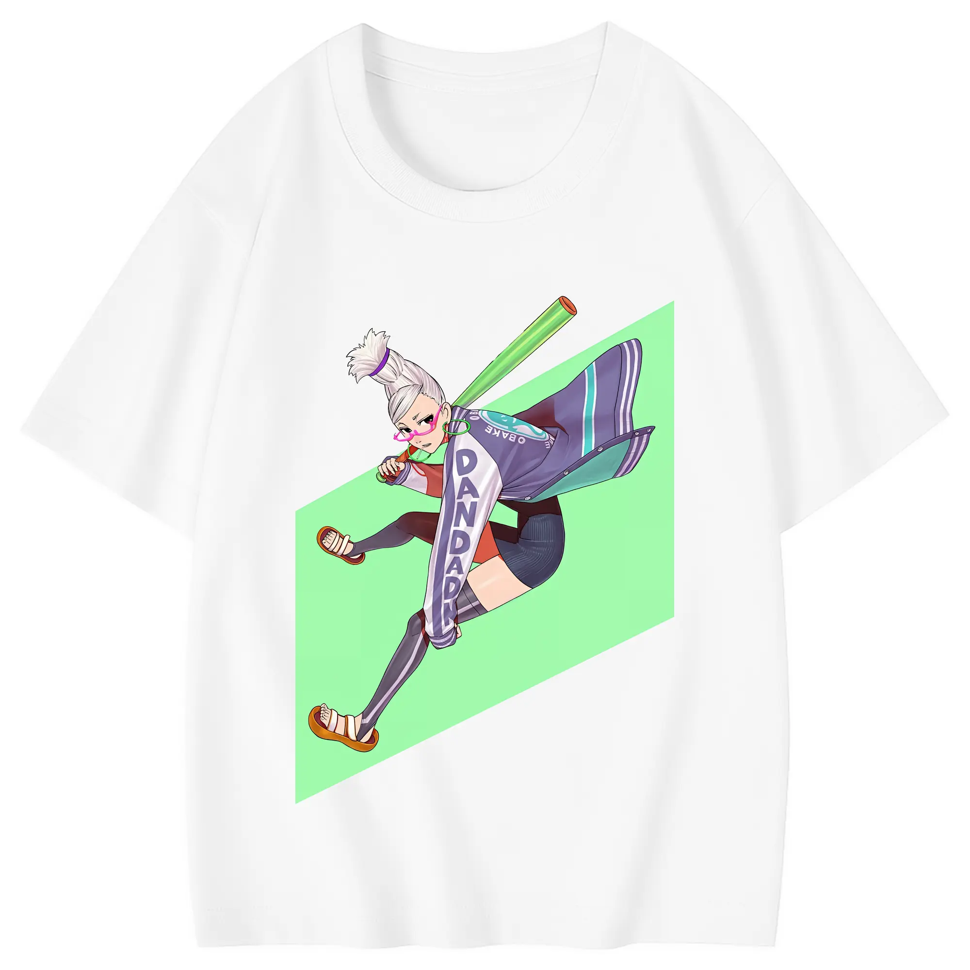 ダンダダン グッズ,綾瀬星子 - 綿100％ キッズTシャツ ・ フロントプリント ・ 快適 通気性 ・ スポーツ カジュアル 散歩用