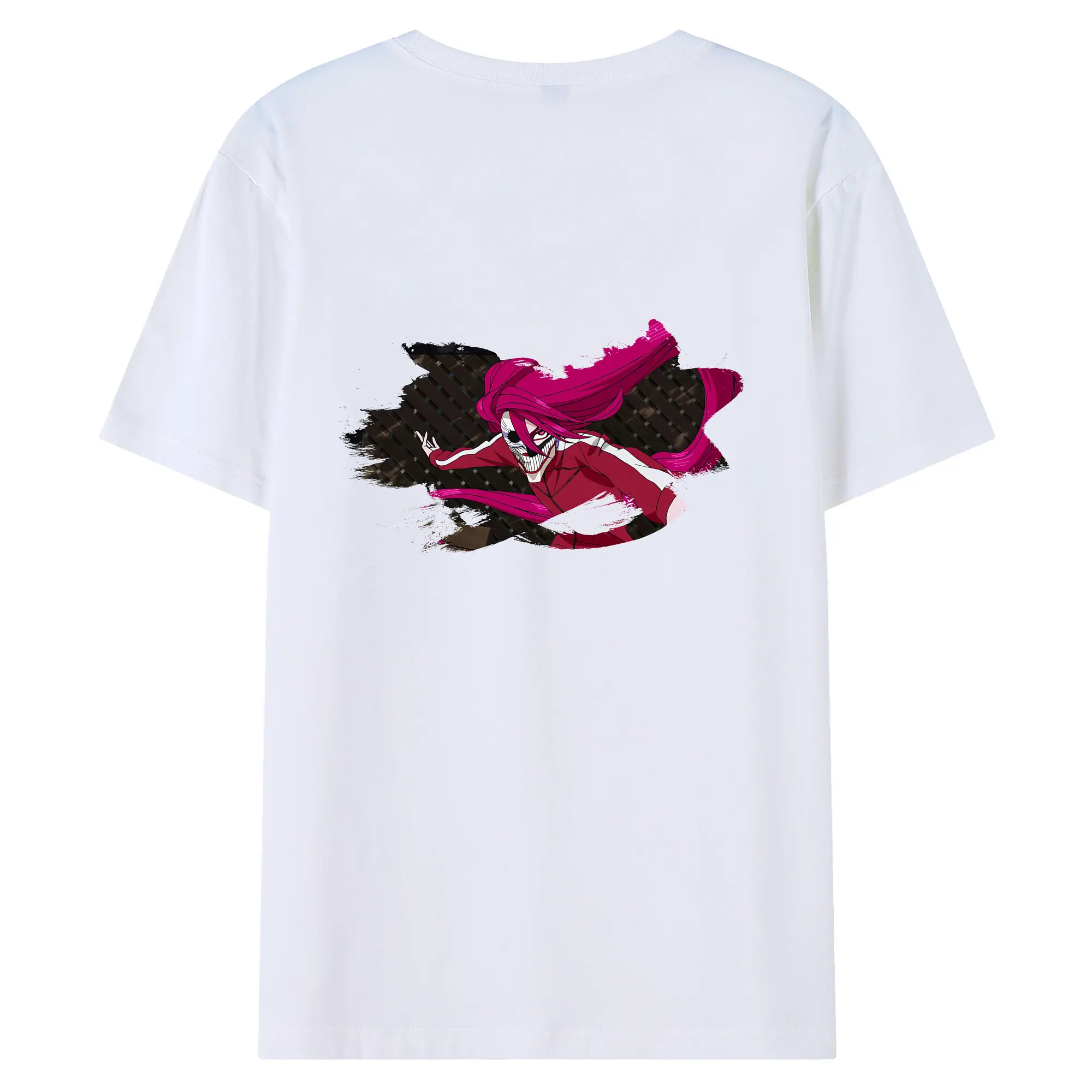 ダンダダン グッズ,白鳥愛羅 - 綿100％ 半袖Tシャツ ・ バックプリント ・ 快適 通気性 ・ 日常使い 散歩 スポーツ用