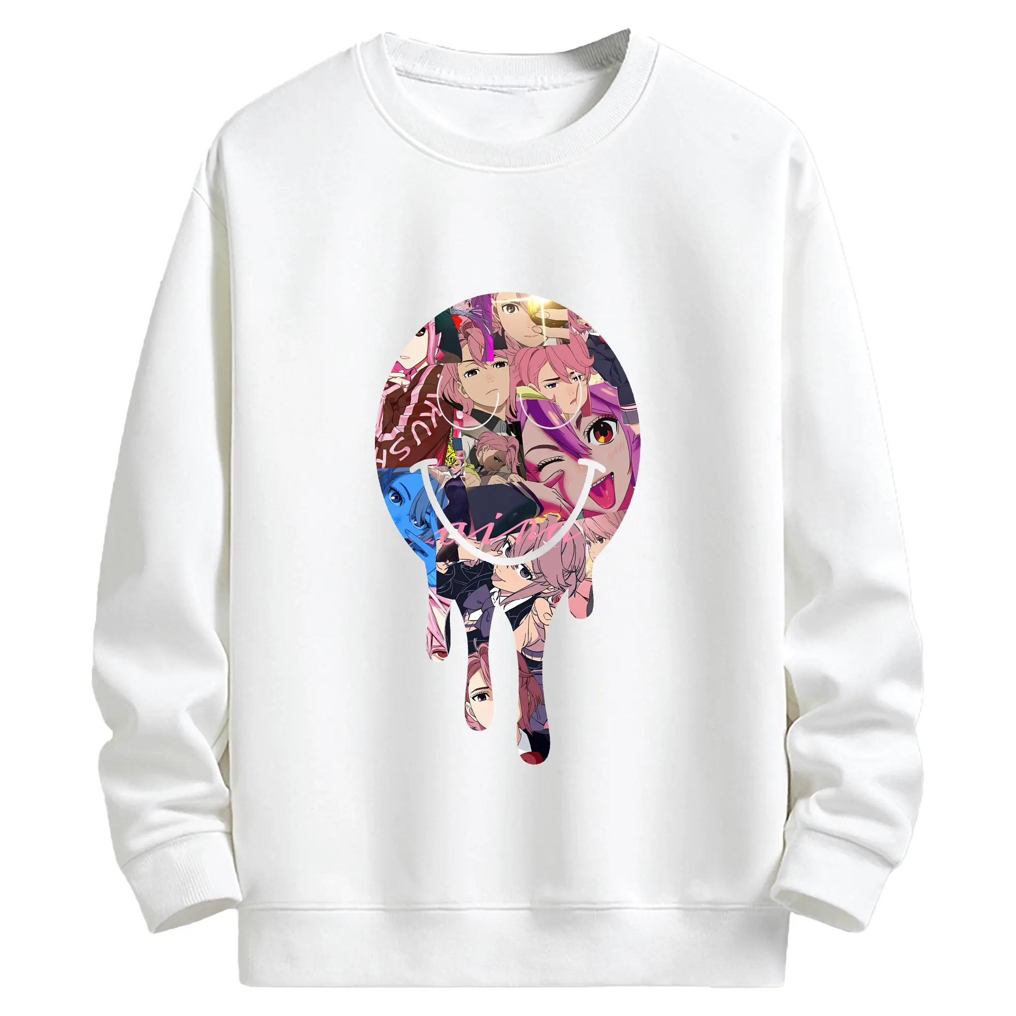 ダンダダン グッズ,白鳥愛羅 - キッズ クルーネックスウェットシャツ ・ フロントプリント ・ 綿80％ ポリエステル20％ ・ 快適 通学 スポーツ 日常使い お散歩用