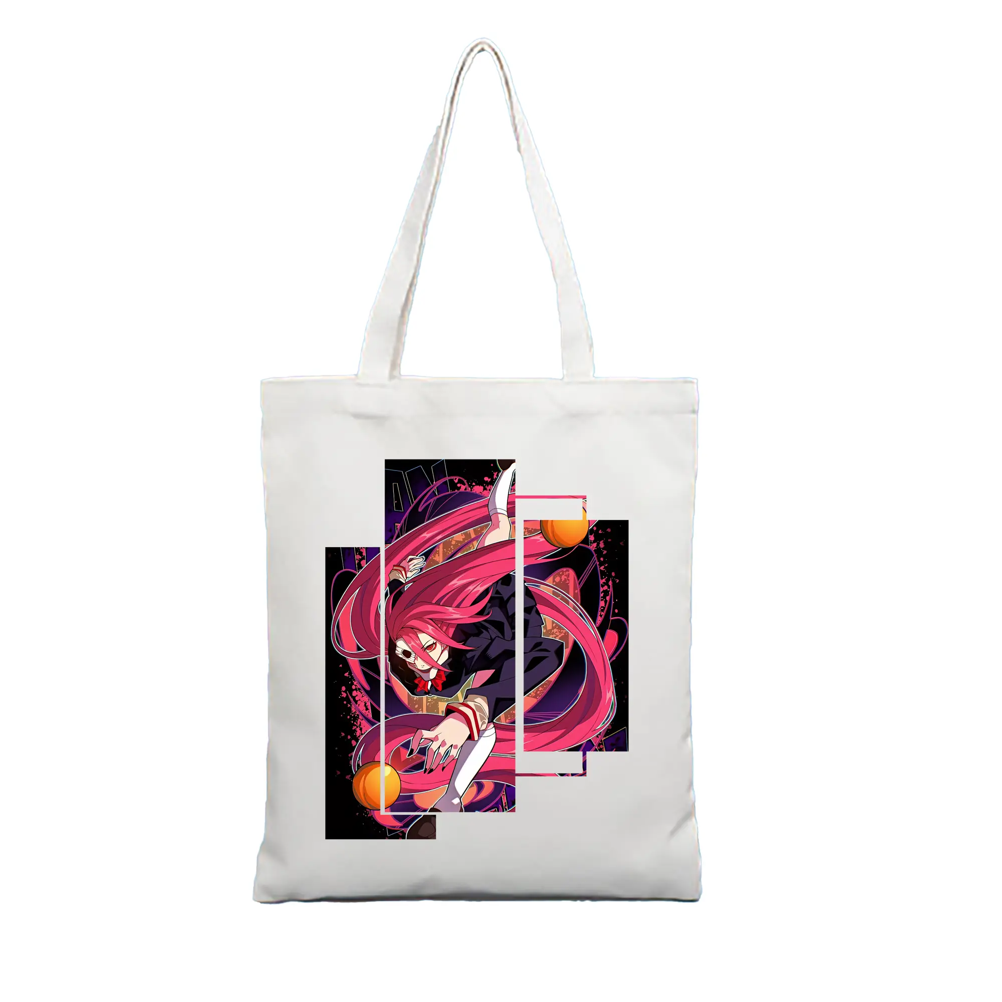 ダンダダン グッズ,白鳥愛羅 - 縦型キャンバス手提げバッグ（トートバッグ） ・ キャンバス素材 ・ ショッピング用 ・ 軽量 丈夫 お手入れ簡単