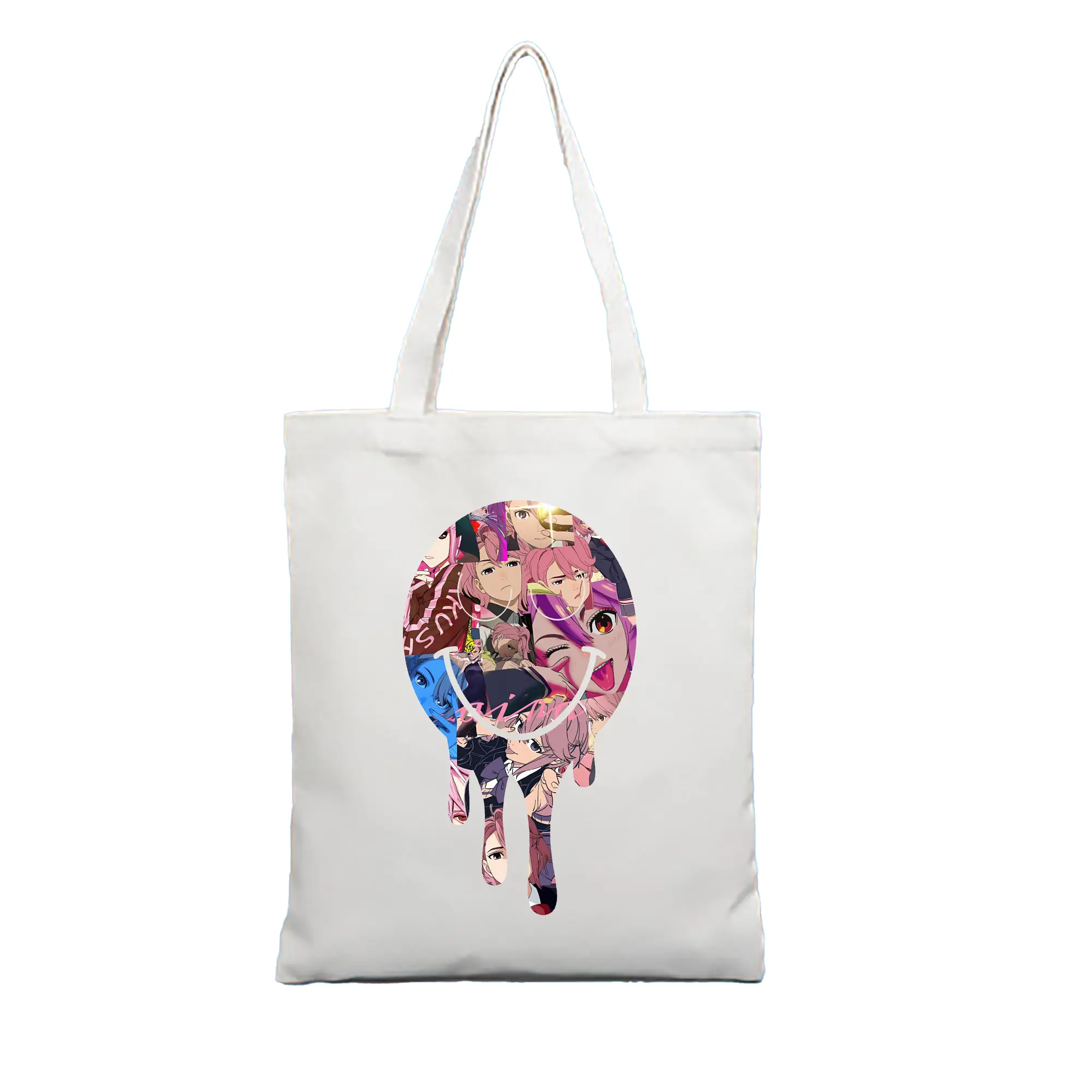 ダンダダン グッズ,白鳥愛羅 - 縦型キャンバス手提げバッグ（トートバッグ） ・ キャンバス素材 ・ ショッピング用 ・ 軽量 丈夫 お手入れ簡単