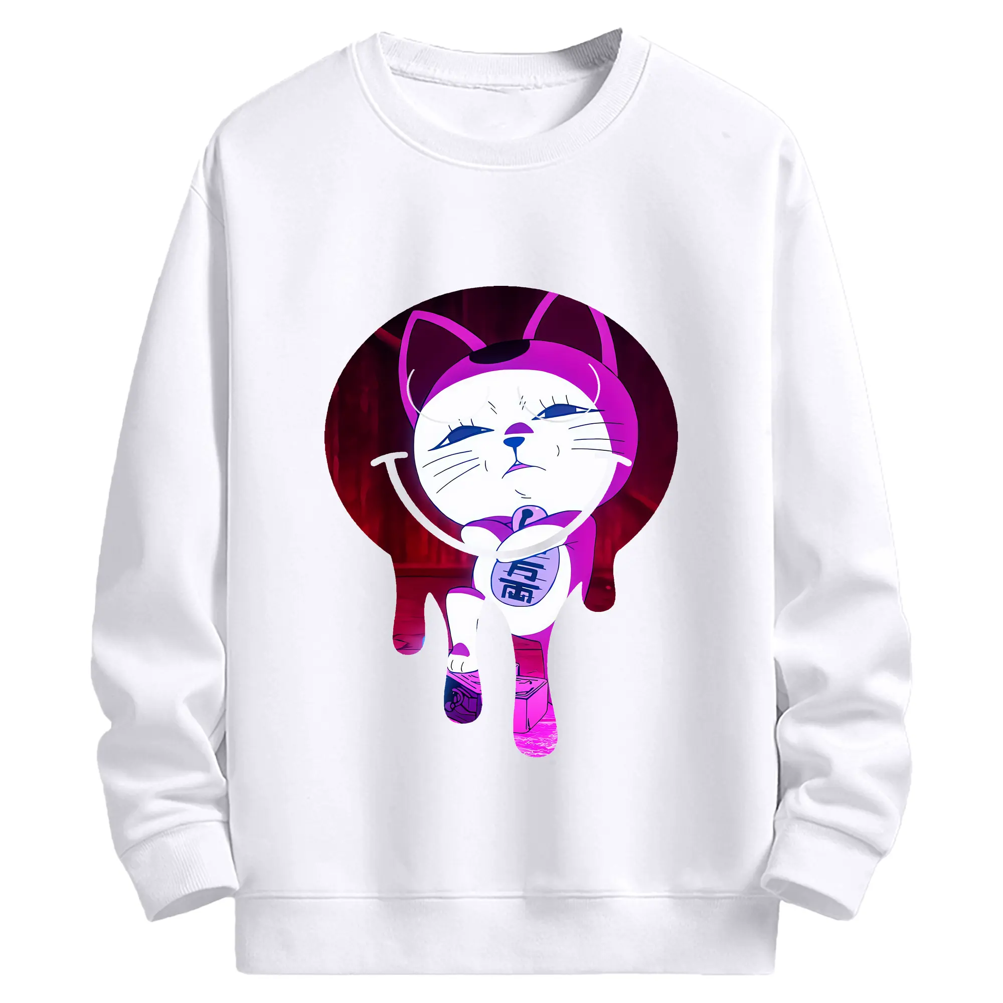 ダンダダン グッズ,ターボババア - 高品質 クルーネック スウェット ・ コットン59％ ポリエステル41％ ・ ユニセックス 長袖 トレーナー ・ カジュアル デイリー スポーツ 散歩用