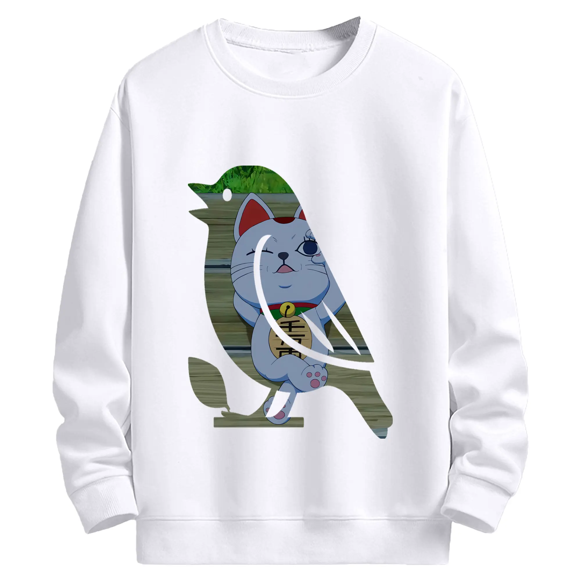 ダンダダン グッズ,ターボババア - 高品質 クルーネック スウェット ・ コットン59％ ポリエステル41％ ・ ユニセックス 長袖 トレーナー ・ カジュアル デイリー スポーツ 散歩用