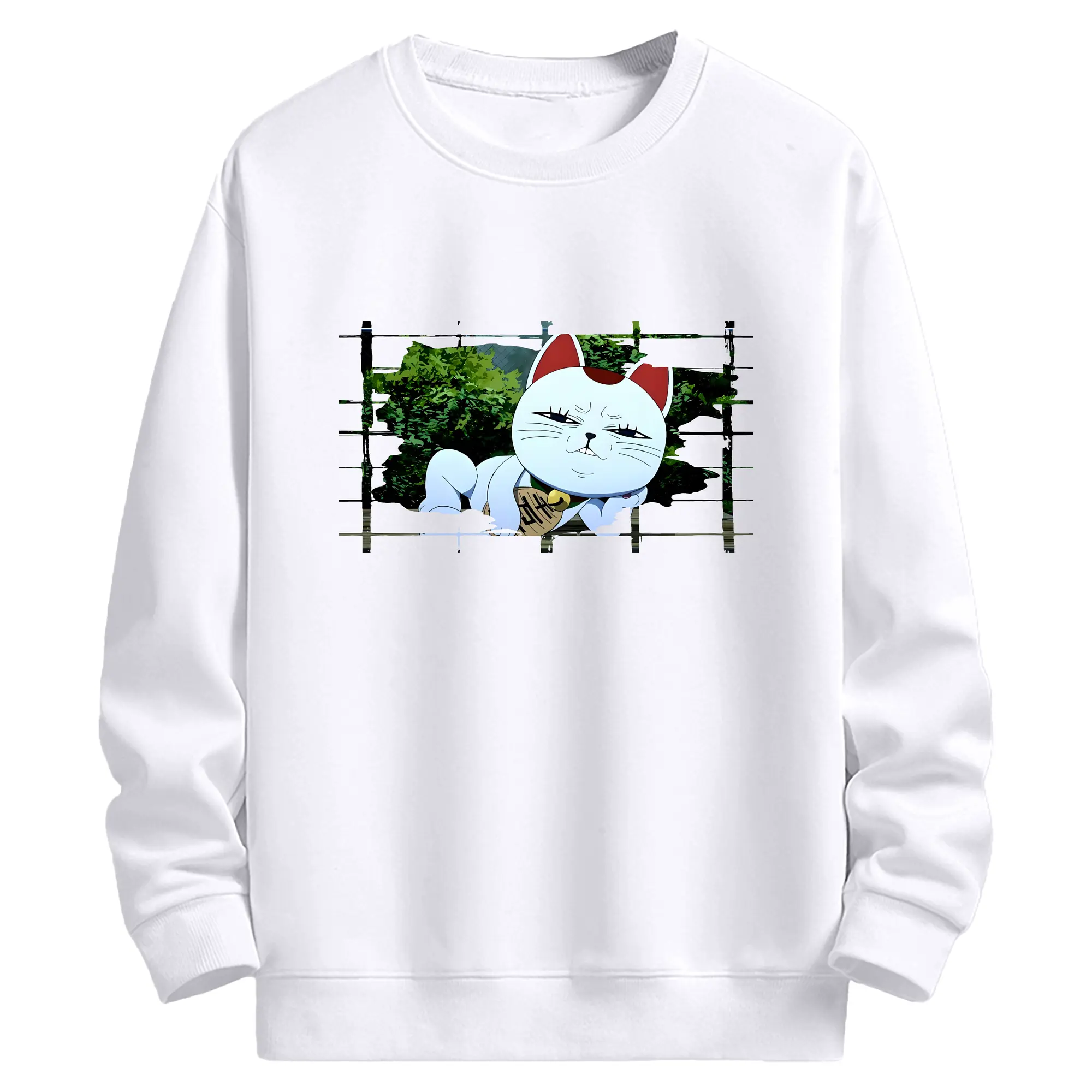 ダンダダン グッズ,ターボババア - 高品質 クルーネック スウェット ・ コットン59％ ポリエステル41％ ・ ユニセックス 長袖 トレーナー ・ カジュアル デイリー スポーツ 散歩用