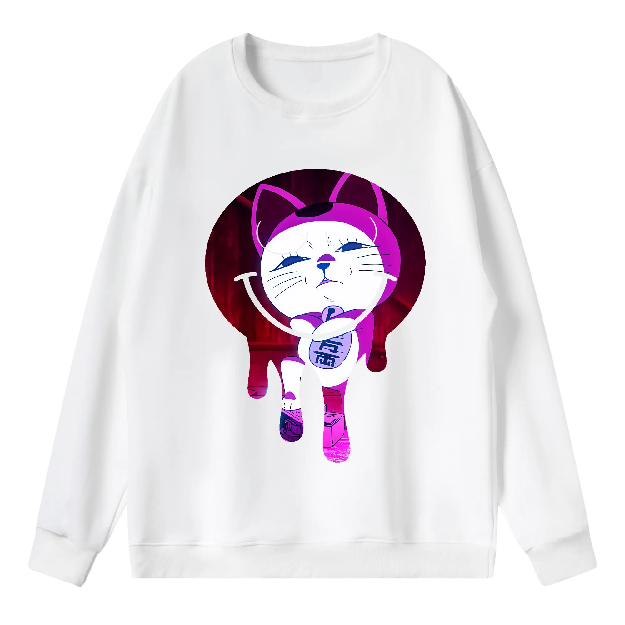 ダンダダン グッズ,ターボババア - 薄手 クルーネック スウェット 裏毛260g · ポリエステル 春秋向け カジュアル 男女兼用 · トレーナー デイリー スポーツ 散歩に最適