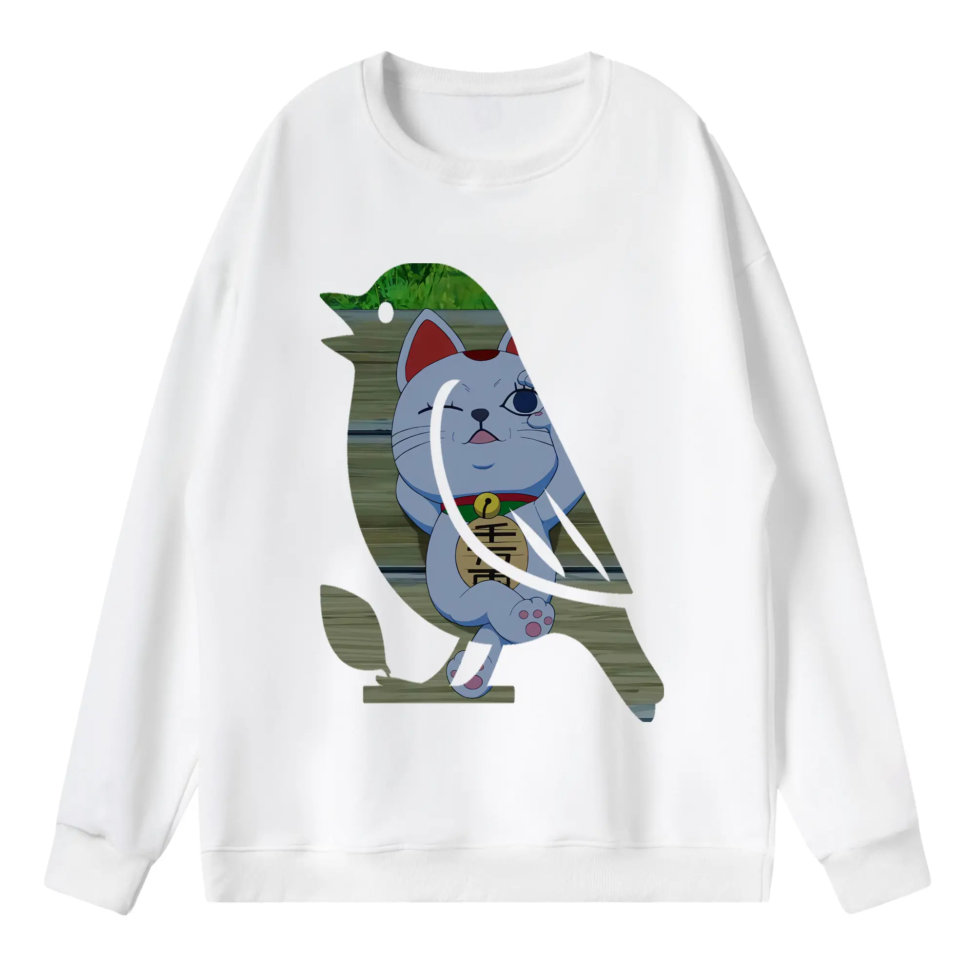 ダンダダン グッズ,ターボババア - 薄手 クルーネック スウェット 裏毛260g · ポリエステル 春秋向け カジュアル 男女兼用 · トレーナー デイリー スポーツ 散歩に最適