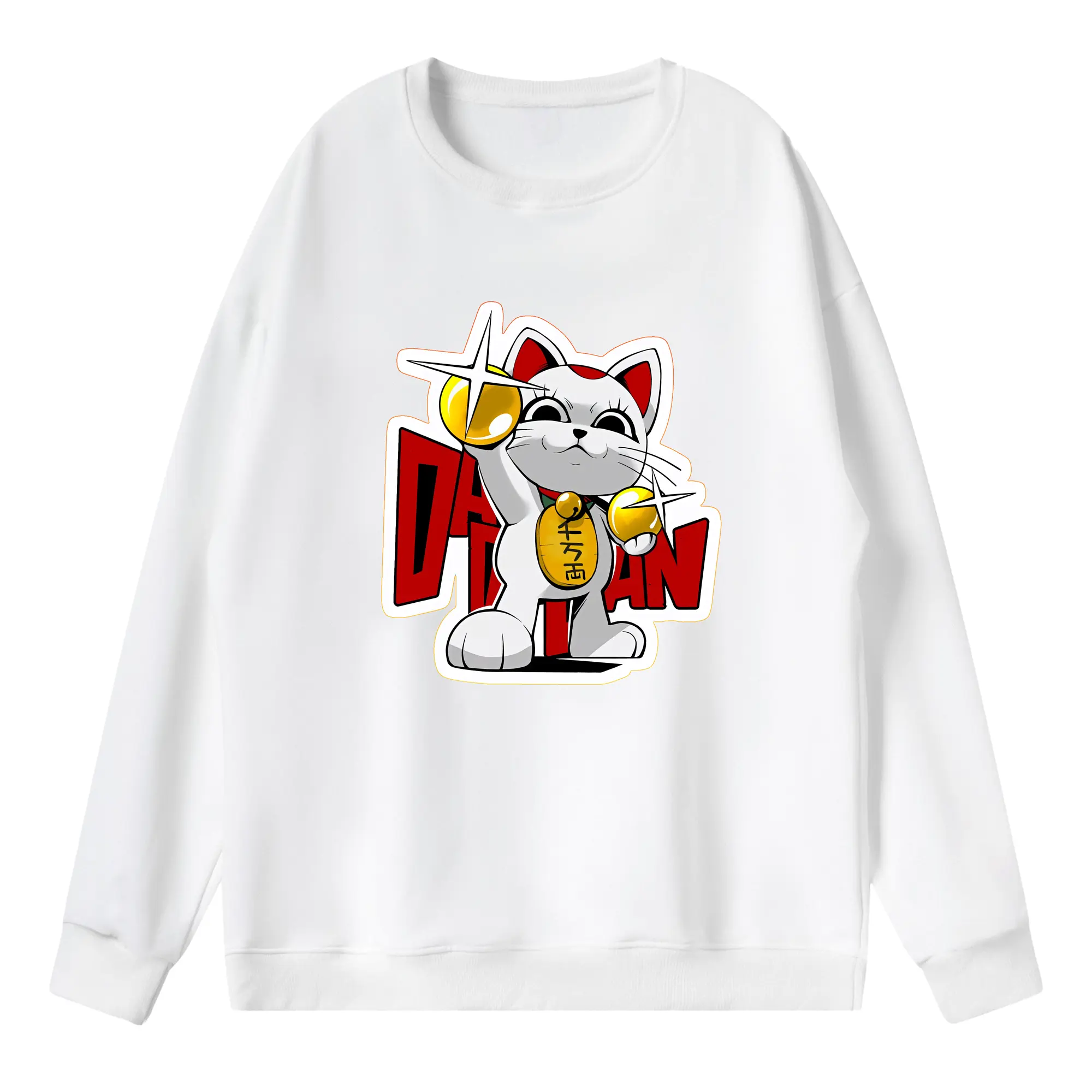 ダンダダン グッズ,ターボババア - 薄手 クルーネック スウェット 裏毛260g · ポリエステル 春秋向け カジュアル 男女兼用 · トレーナー デイリー スポーツ 散歩に最適