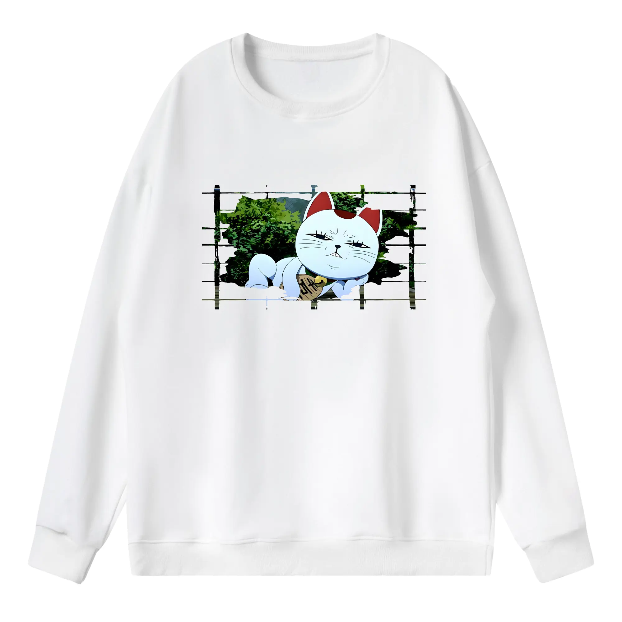 ダンダダン グッズ,ターボババア - 薄手 クルーネック スウェット 裏毛260g · ポリエステル 春秋向け カジュアル 男女兼用 · トレーナー デイリー スポーツ 散歩に最適