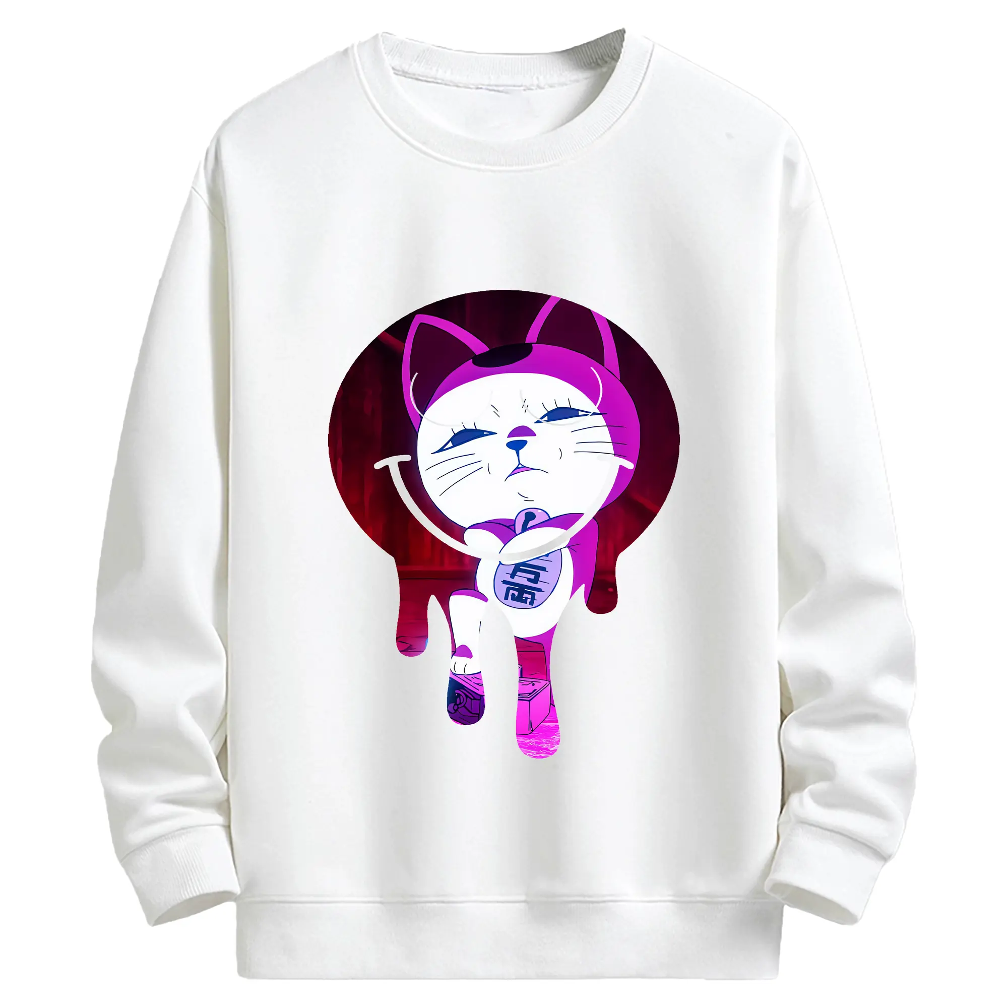 ダンダダン グッズ,ターボババア - キッズ クルーネックスウェットシャツ ・ フロントプリント ・ 綿80％ ポリエステル20％ ・ 快適 通学 スポーツ 日常使い お散歩用