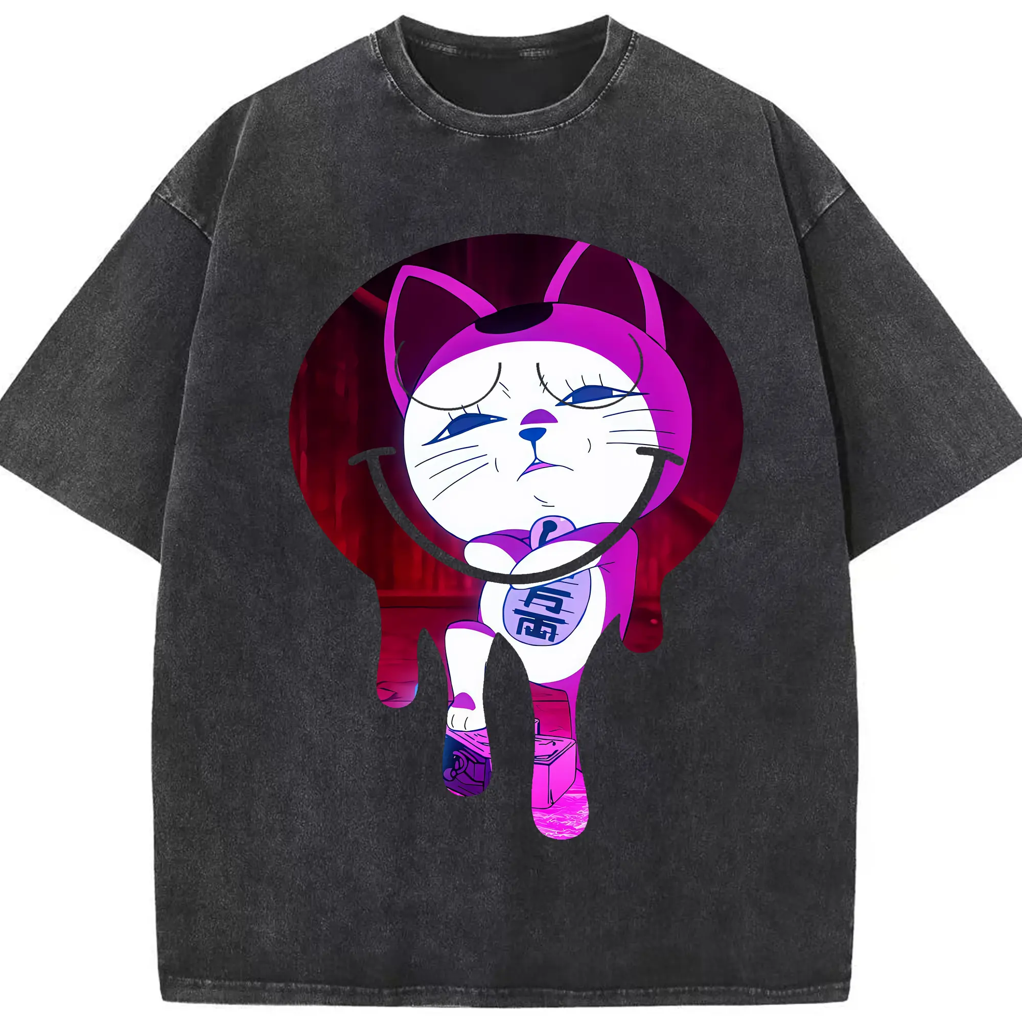 ダンダダン グッズ,ターボババア - 綿100％ ヴィンテージ風 半袖Tシャツ ・ フロントプリント ・ 柔らか肌触り ・ 通気性 快適 ・ スポーツ カジュアル 外出用