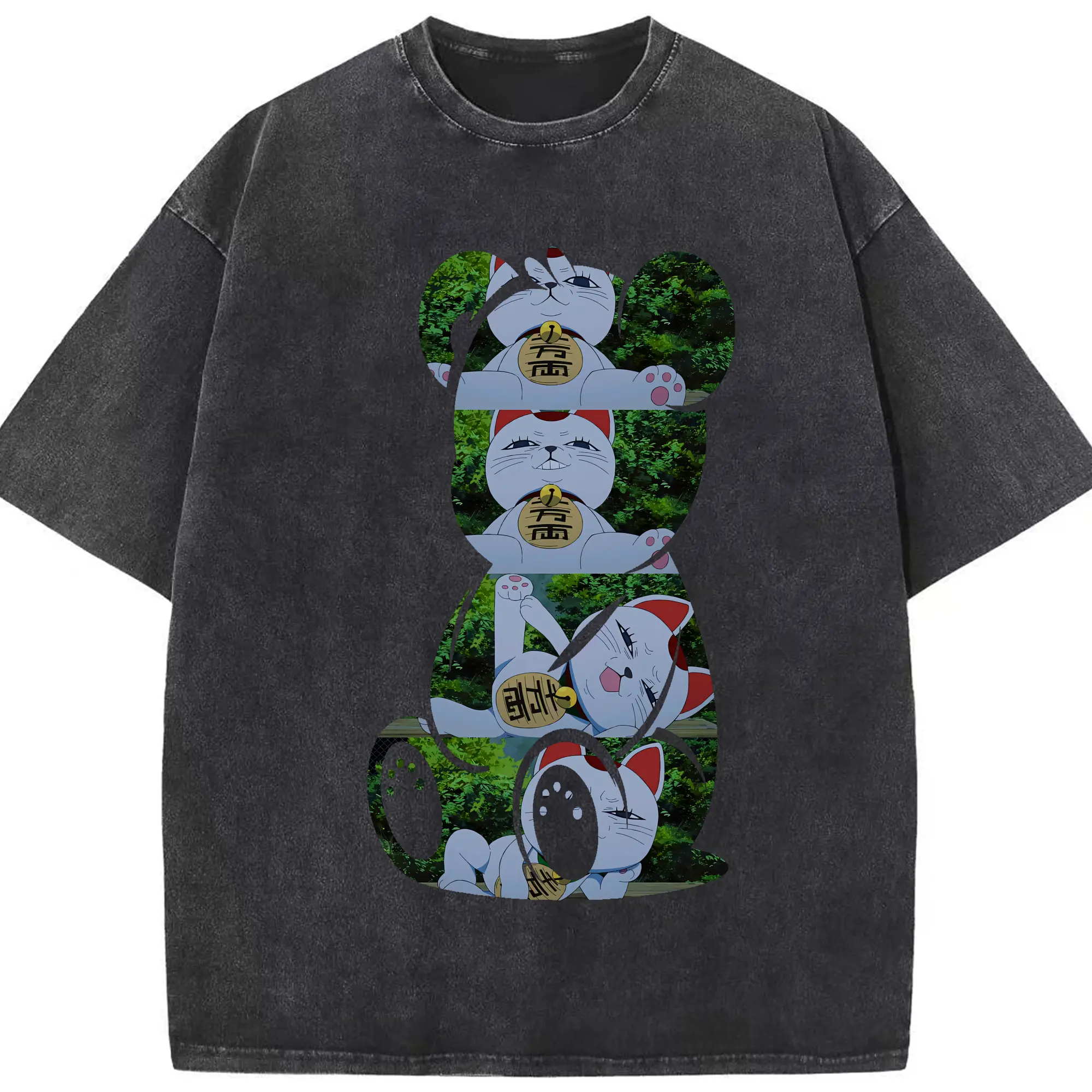 ダンダダン グッズ,ターボババア - 綿100％ ヴィンテージ風 半袖Tシャツ ・ フロントプリント ・ 柔らか肌触り ・ 通気性 快適 ・ スポーツ カジュアル 外出用