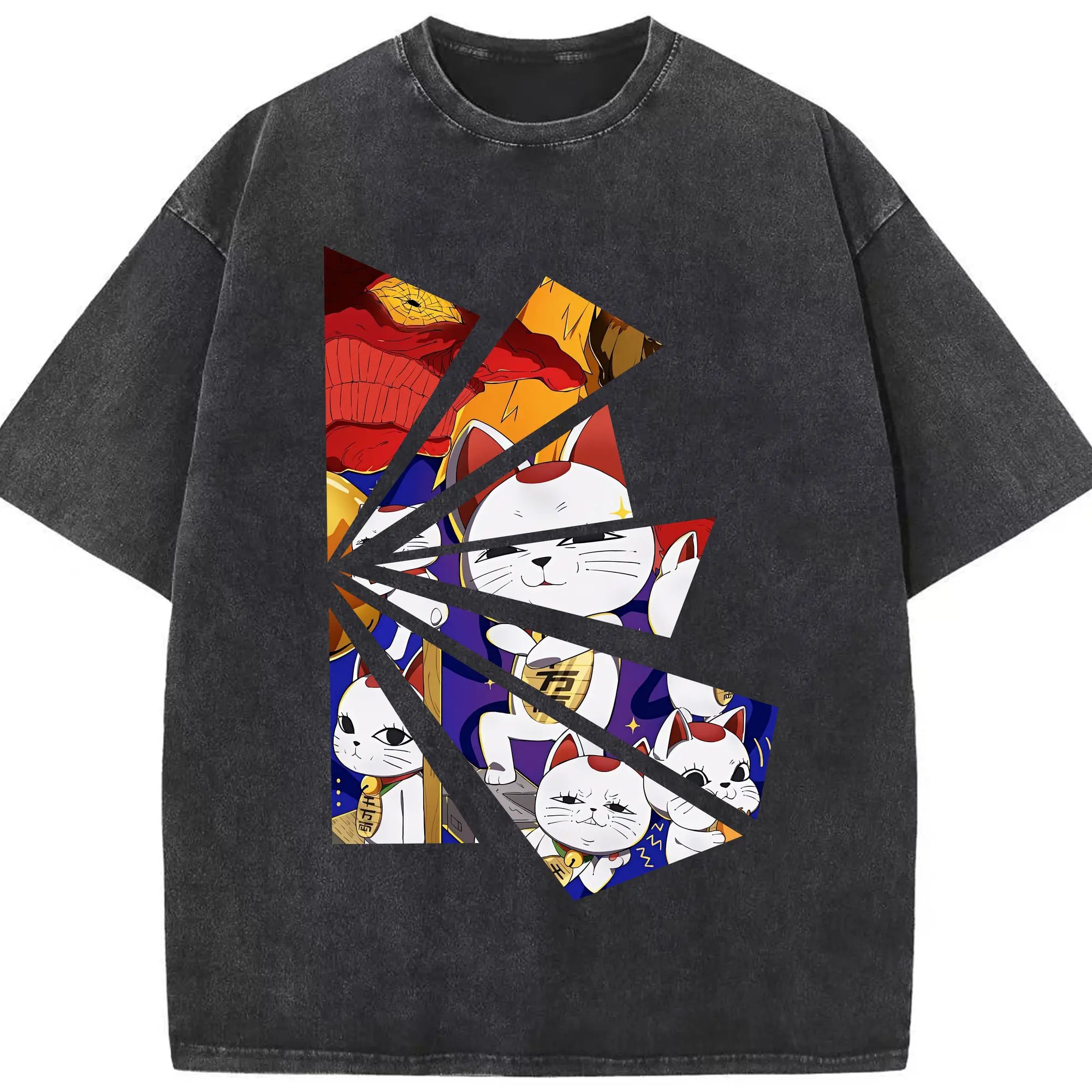 ダンダダン グッズ,ターボババア - 綿100％ ヴィンテージ風 半袖Tシャツ ・ フロントプリント ・ 柔らか肌触り ・ 通気性 快適 ・ スポーツ カジュアル 外出用